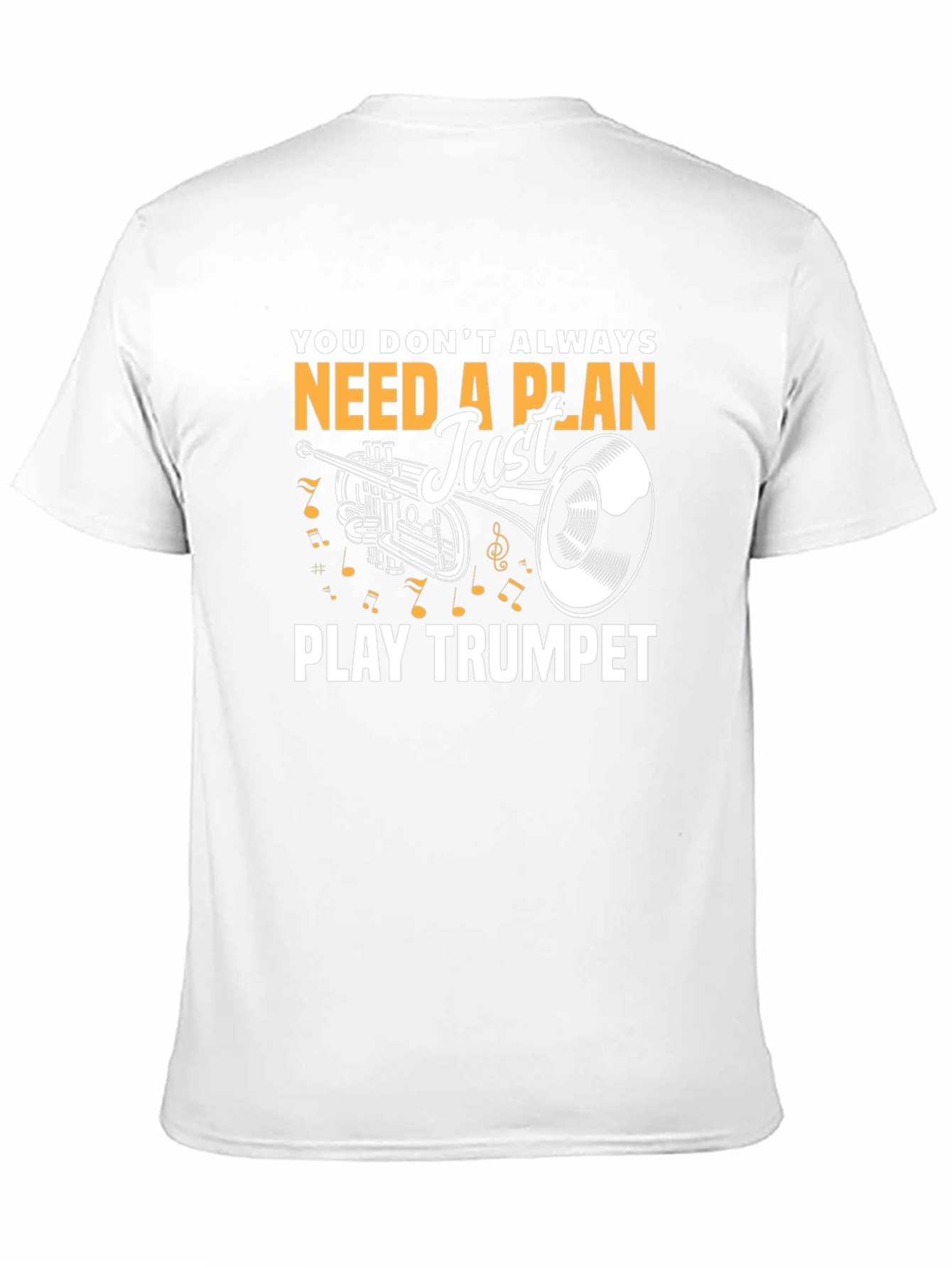 Play Trumpet Graphic T-Shirt - Music Lover Tee