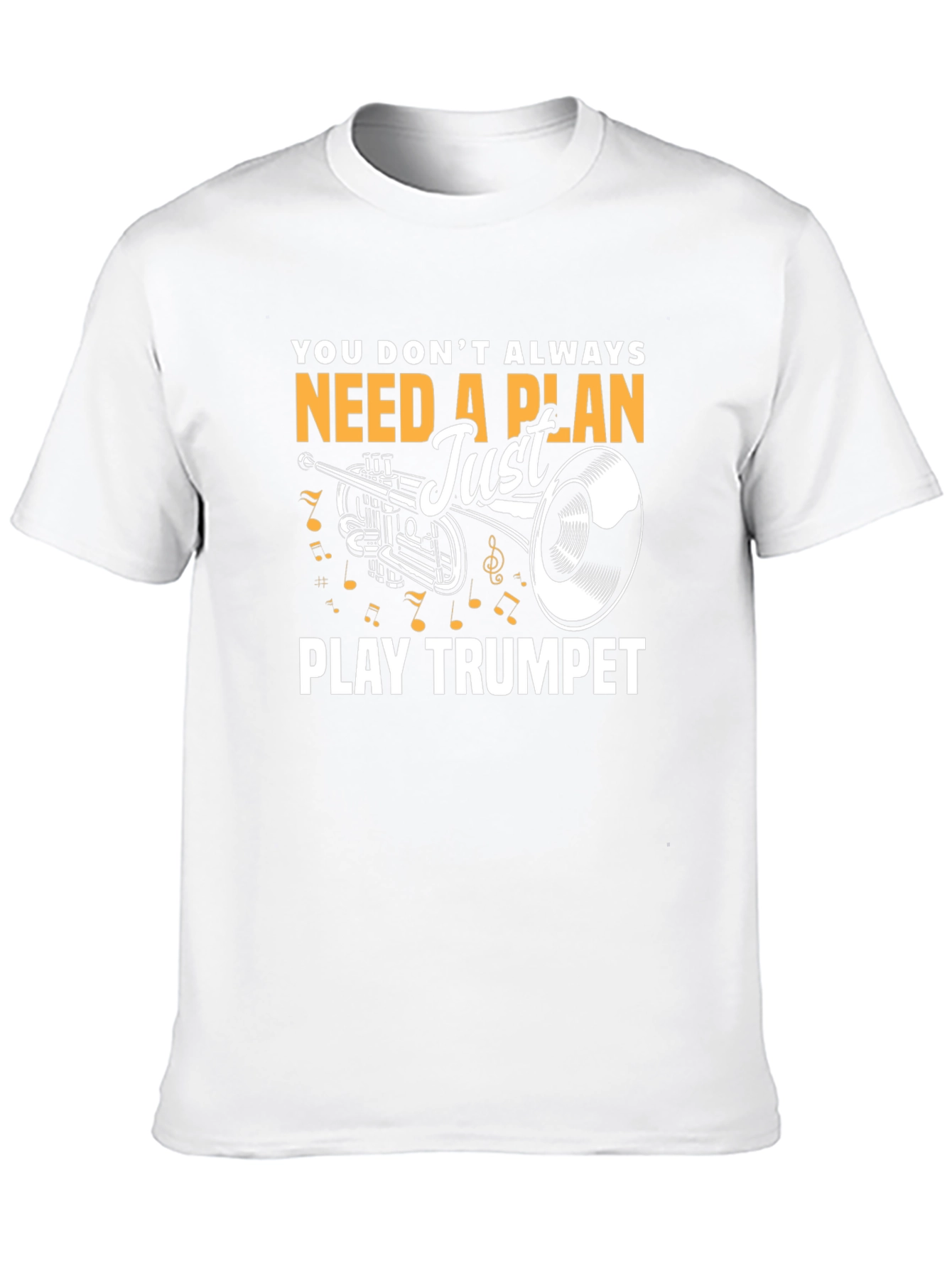 Play Trumpet Graphic T-Shirt - Music Lover Tee