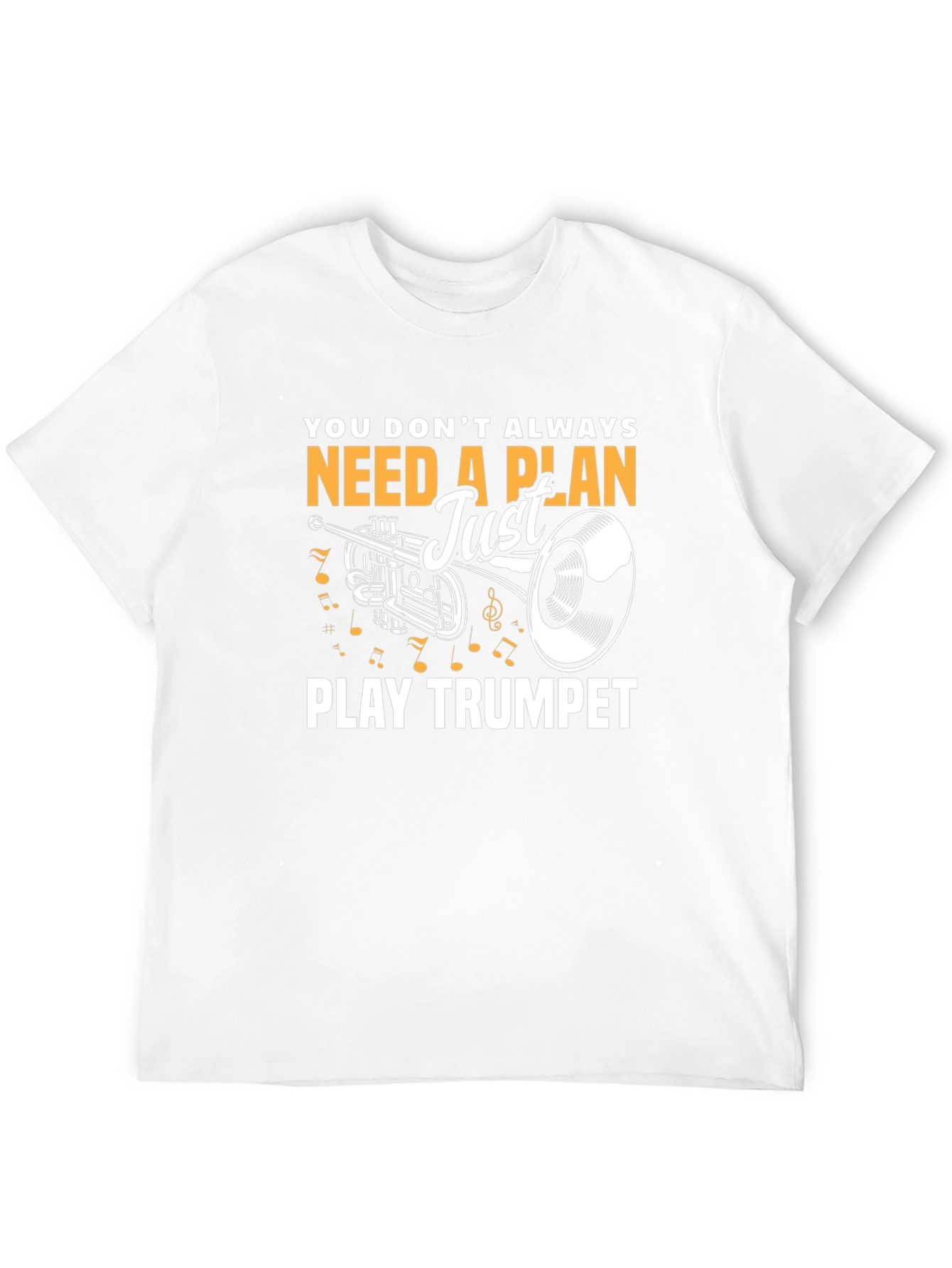 Play Trumpet Graphic T-Shirt - Music Lover Tee
