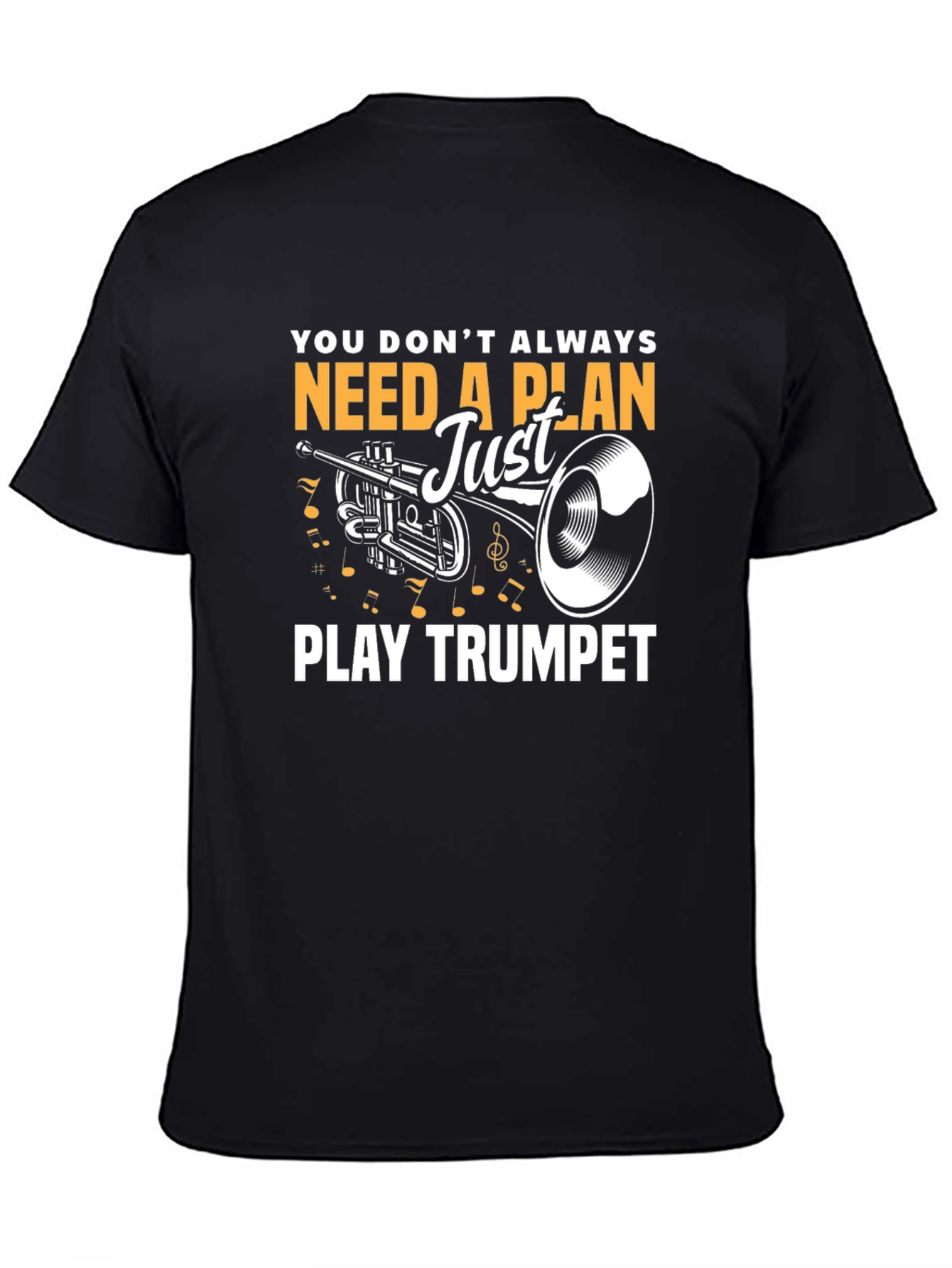 Play Trumpet Graphic T-Shirt - Music Lover Tee