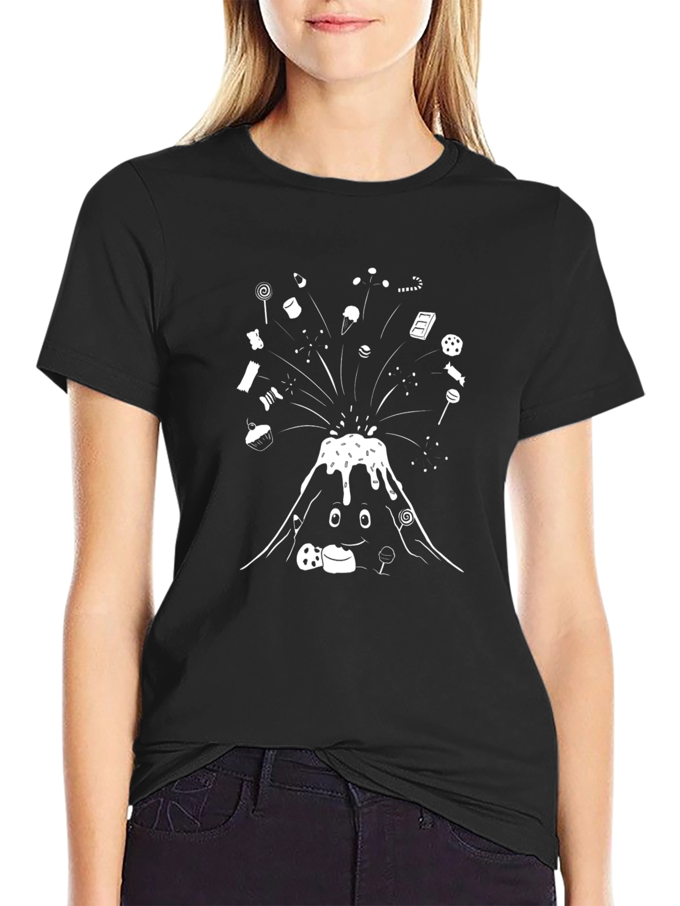 Candy Volcano T-Shirt - Sweet Tooth Explosion