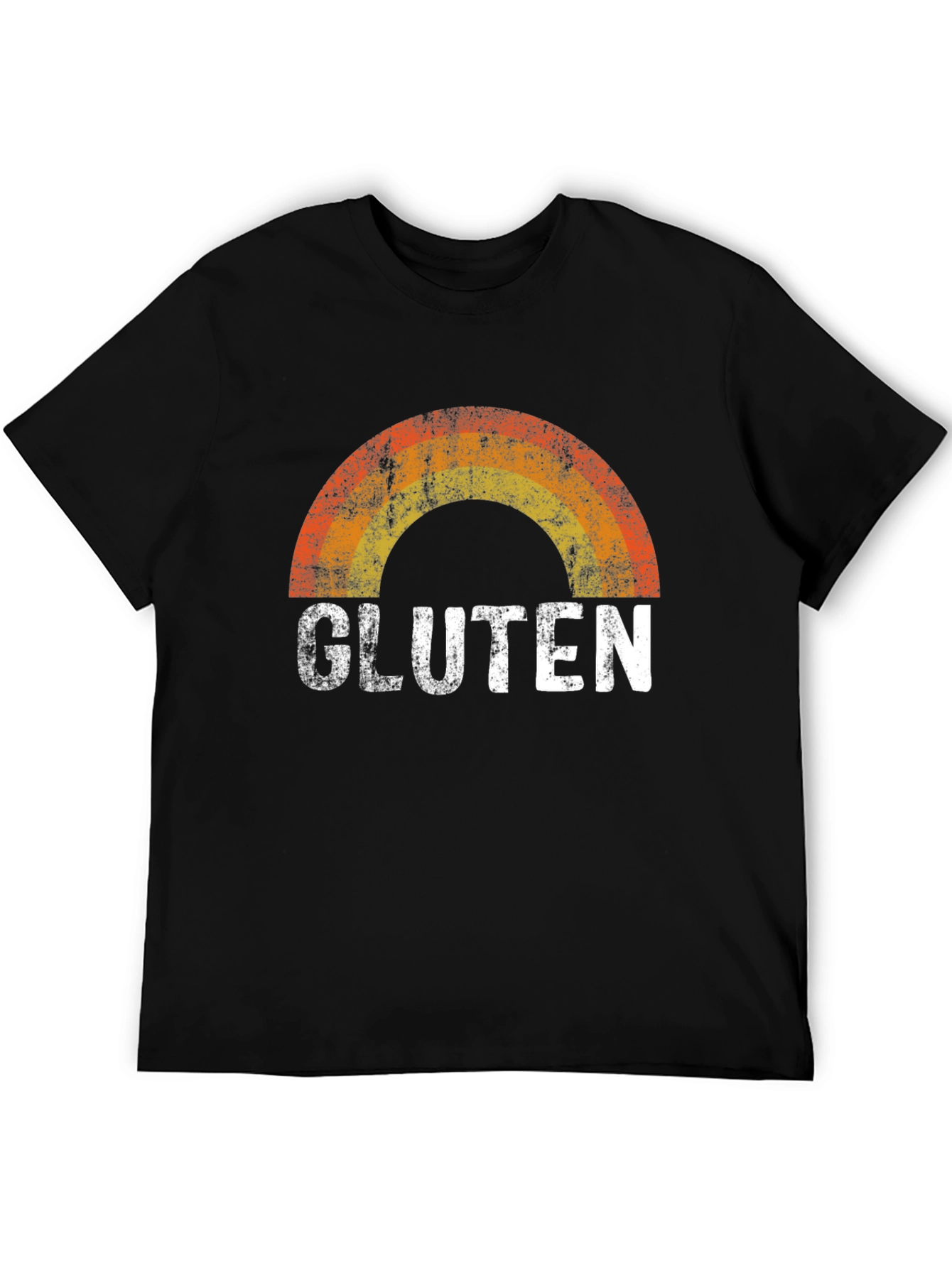 Gluten Rainbow Graphic Tee