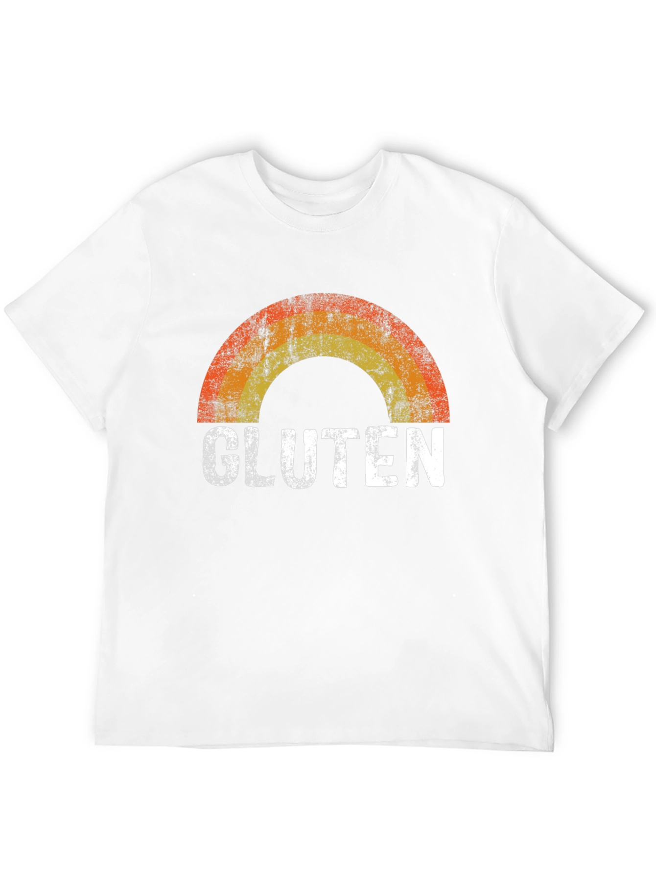 Gluten Rainbow Graphic Tee