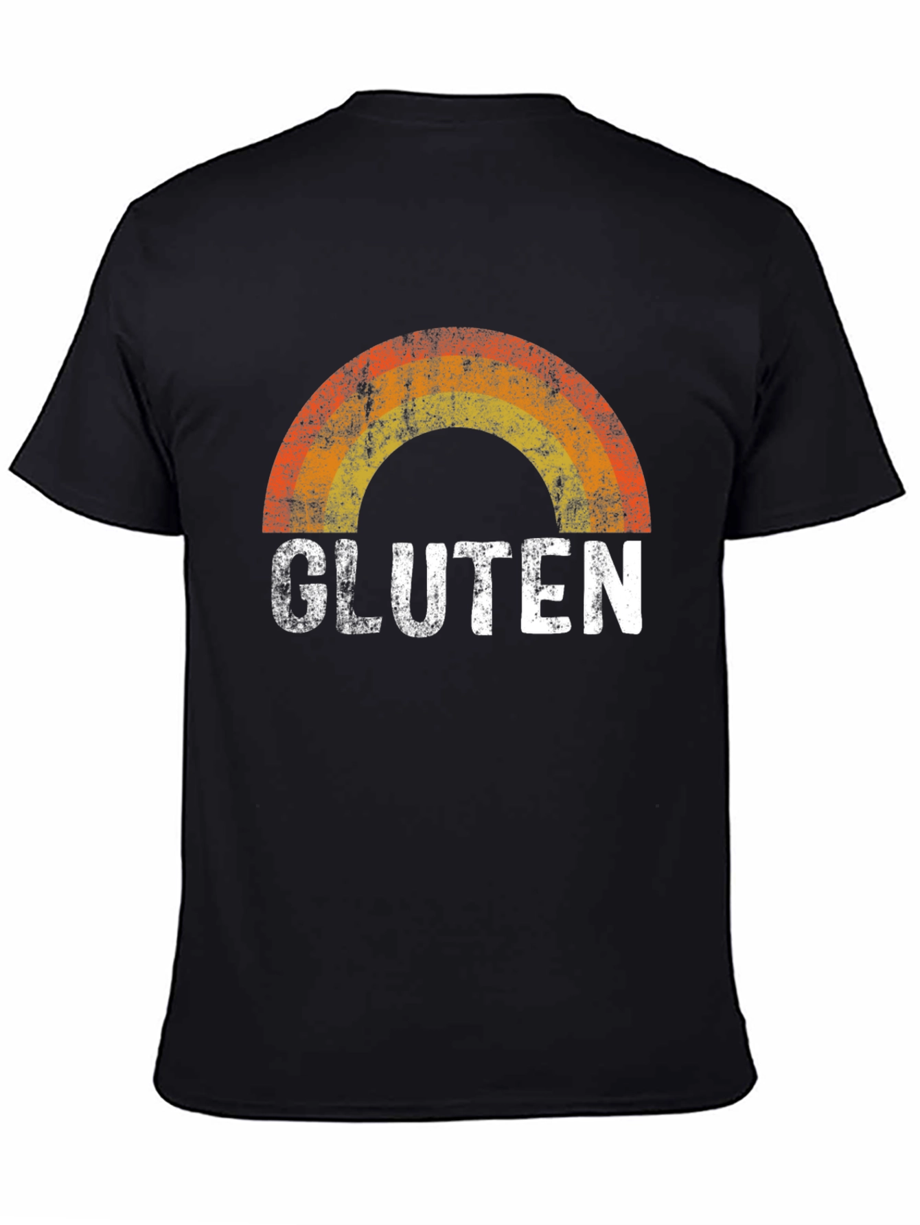 Gluten Rainbow Graphic Tee