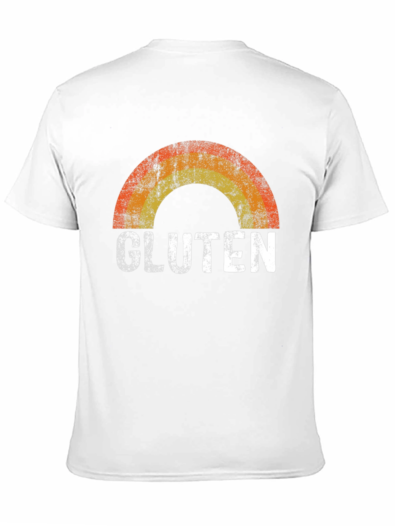 Gluten Rainbow Graphic Tee