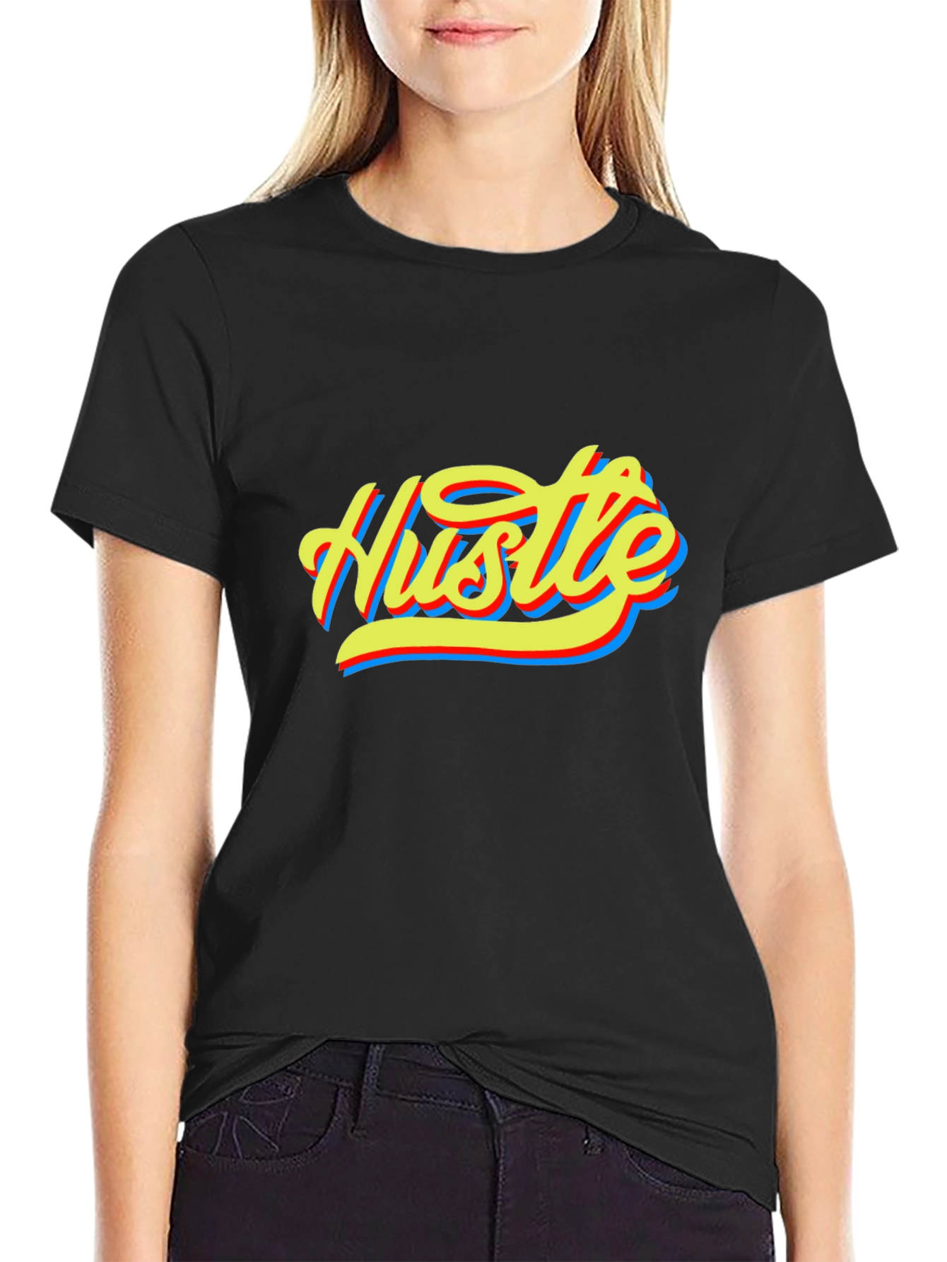 Hustle Graphic Tee - Bold Streetwear Style