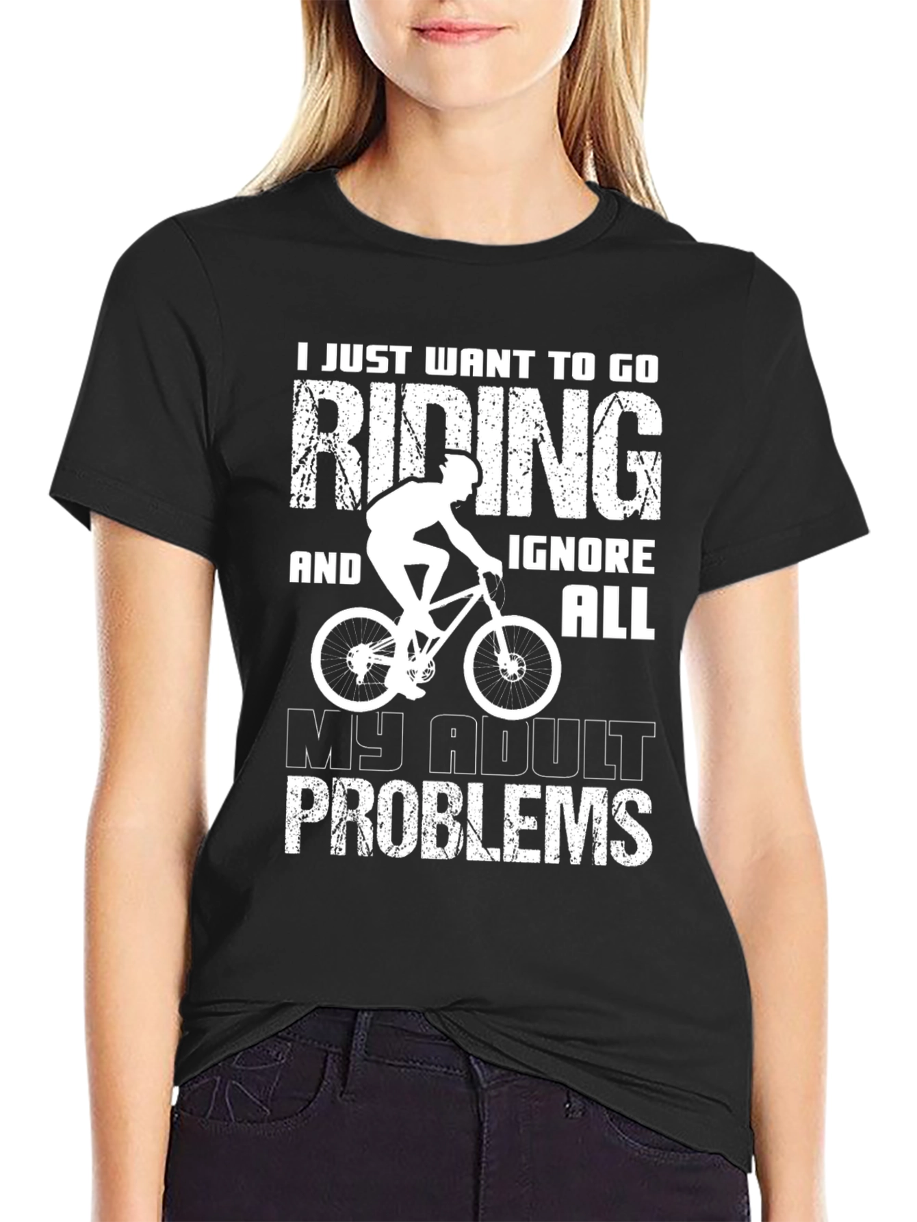 Riding T-Shirt: Ignore Adult Problems