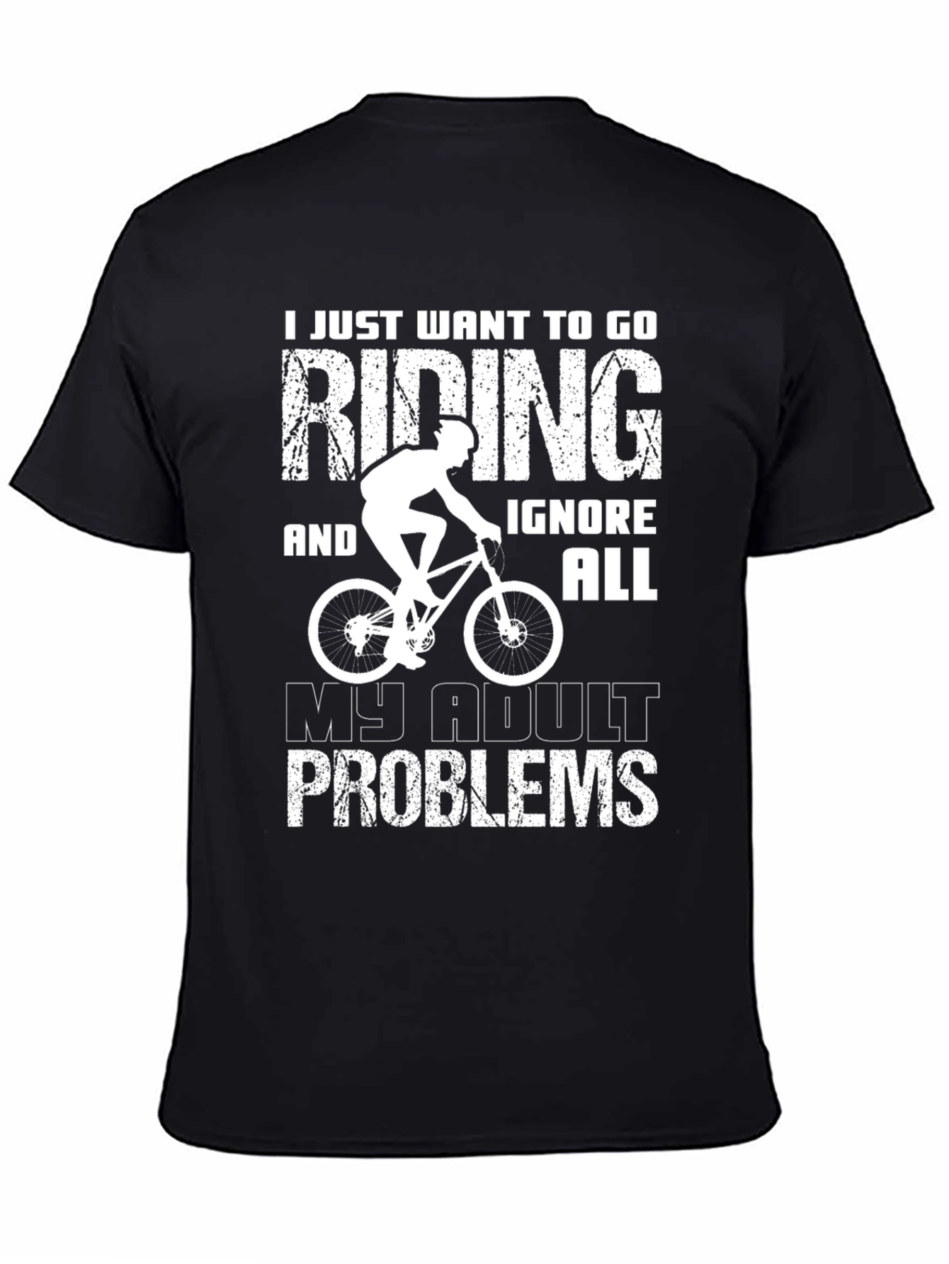 Riding T-Shirt: Ignore Adult Problems
