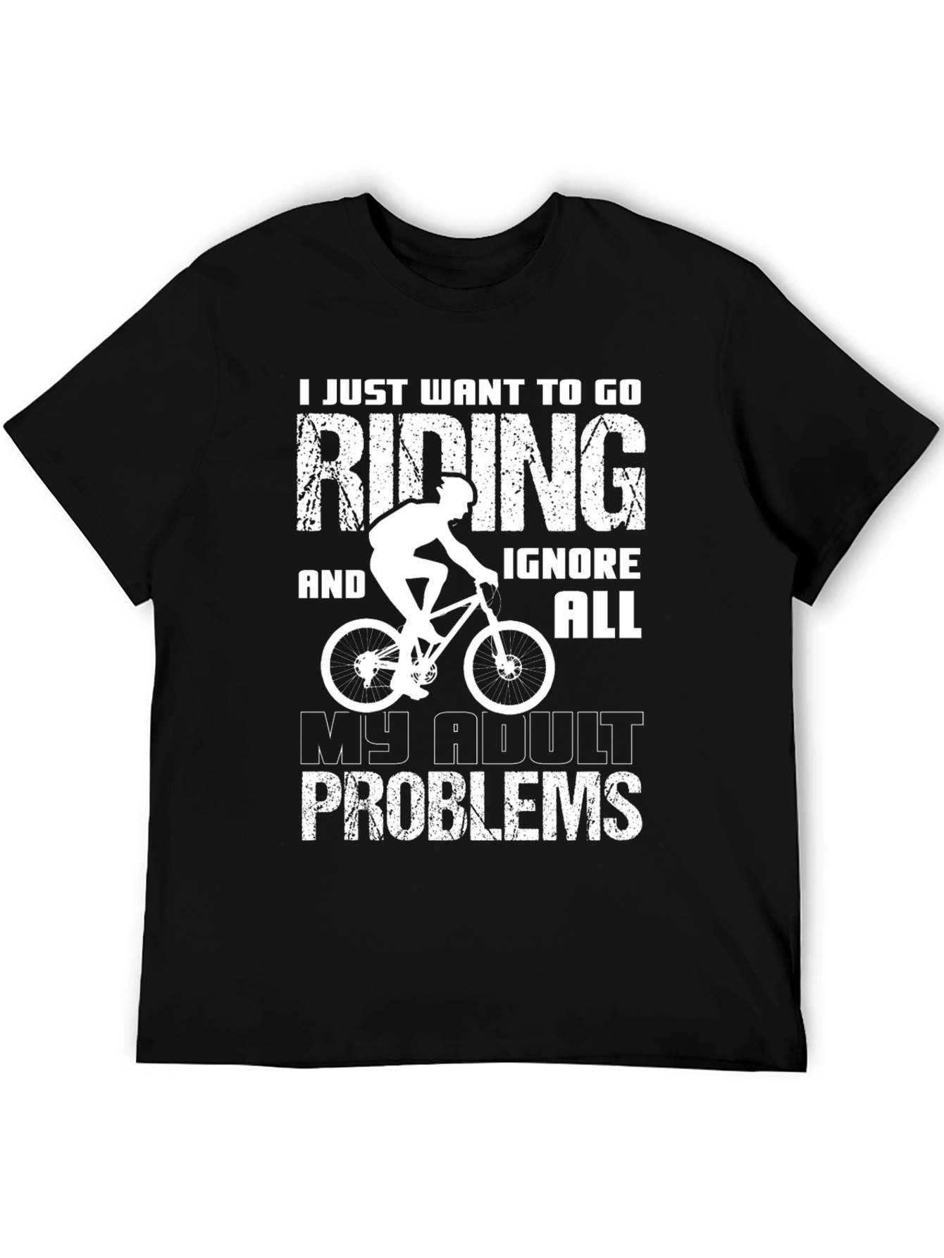 Riding T-Shirt: Ignore Adult Problems