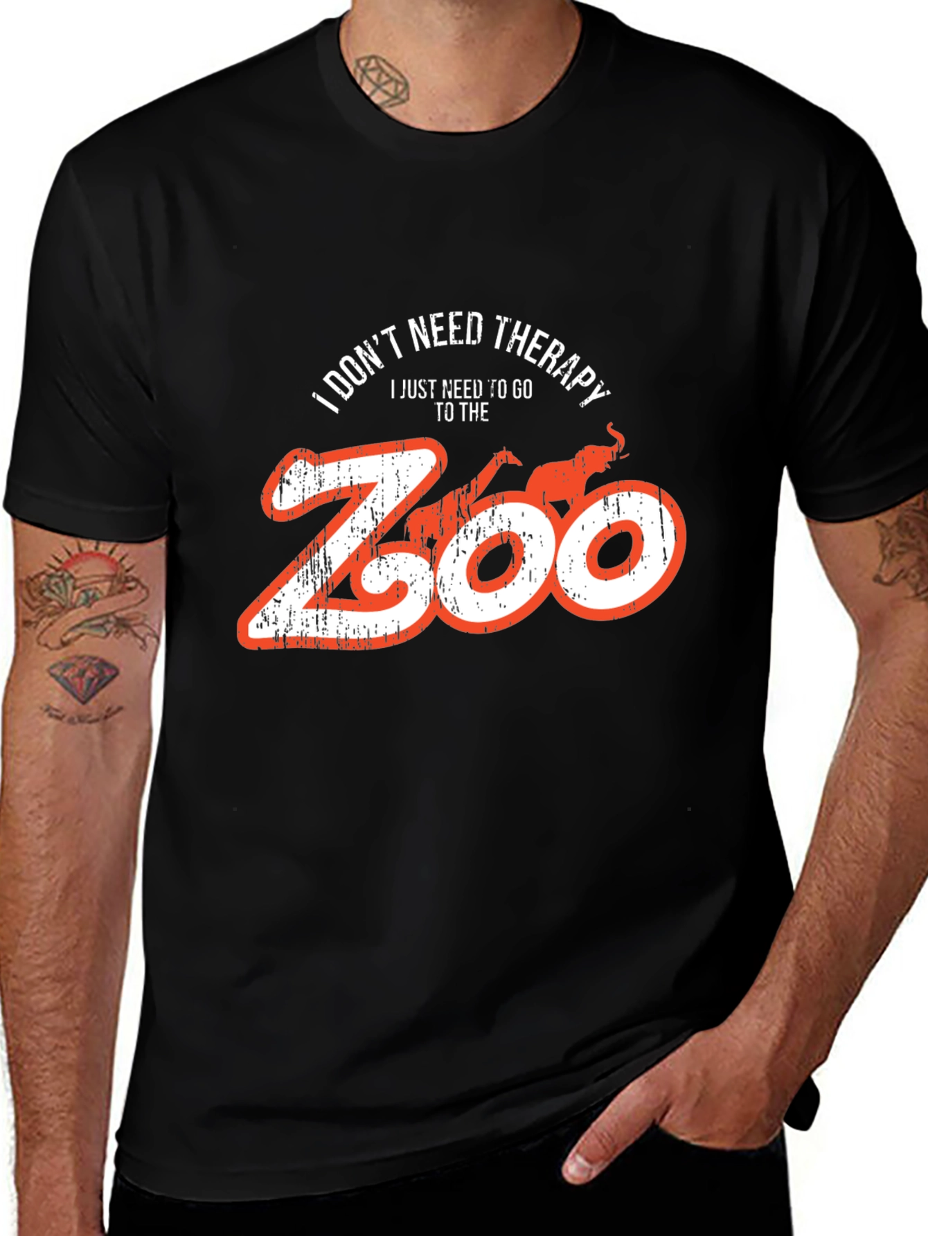Zoo Therapy T-Shirt - Animal Lover Tee