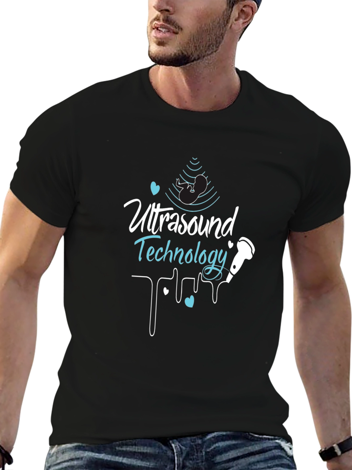 Ultrasound Technology Graphic T-Shirt