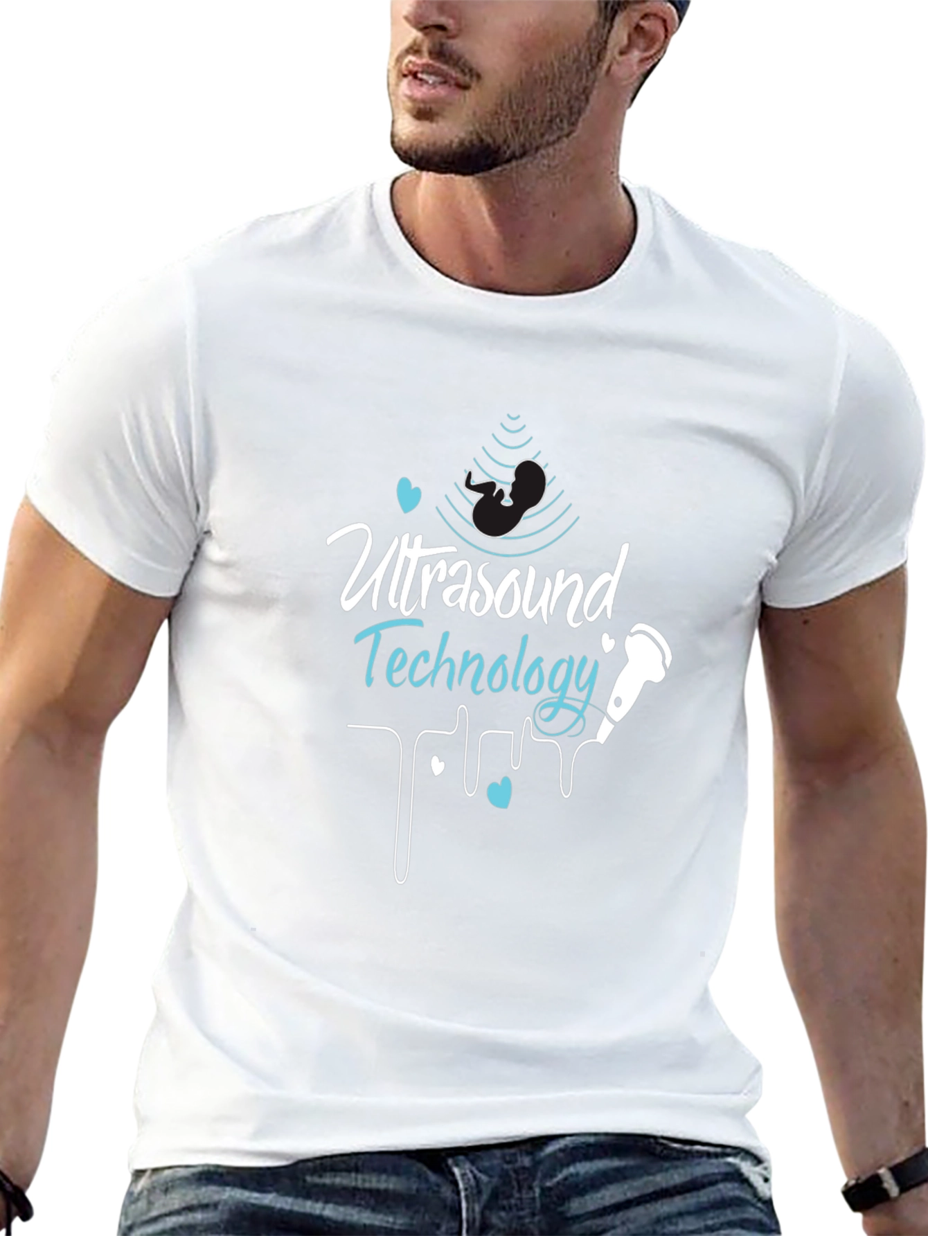 Ultrasound Technology Graphic T-Shirt