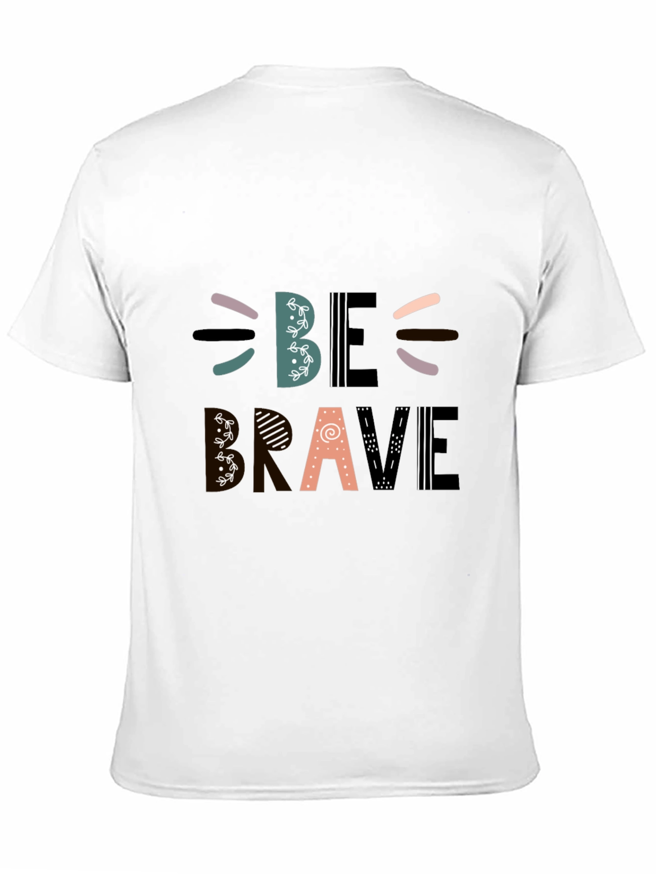 Be Brave Graphic Tee - Stylish Mens T-Shirt