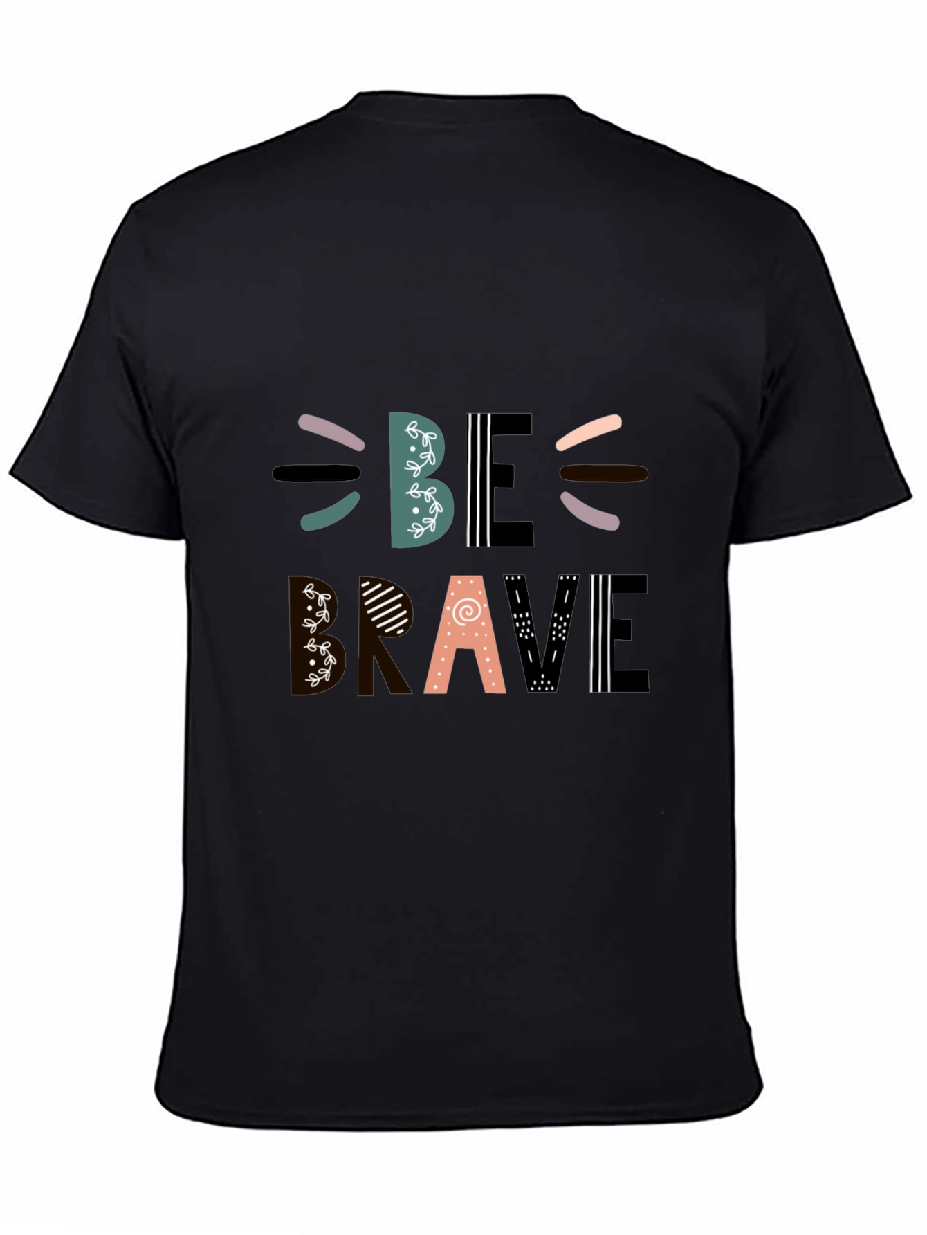 Be Brave Graphic Tee - Stylish Mens T-Shirt