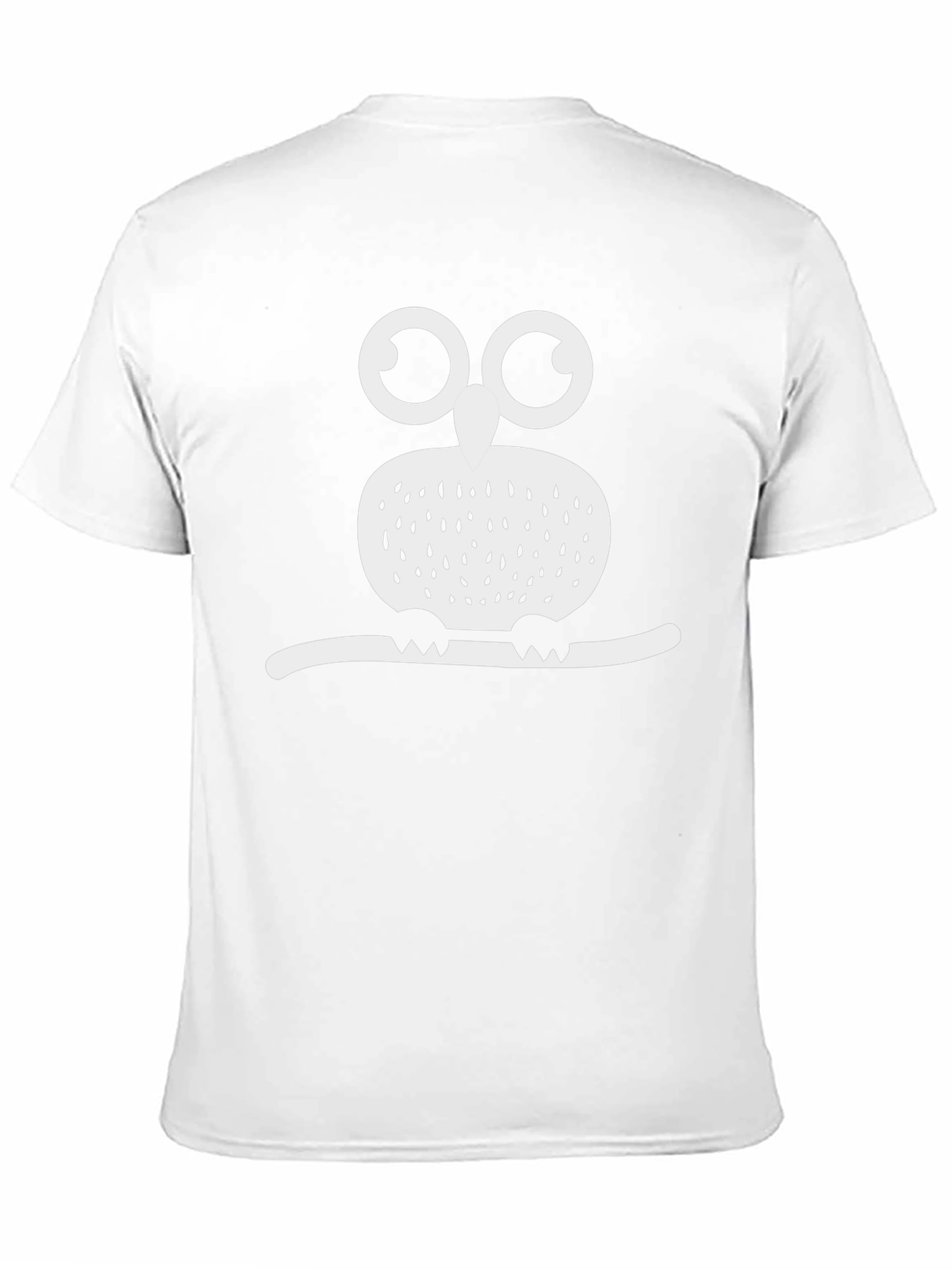 Owl Graphic Tee - Unisex Black T-Shirt