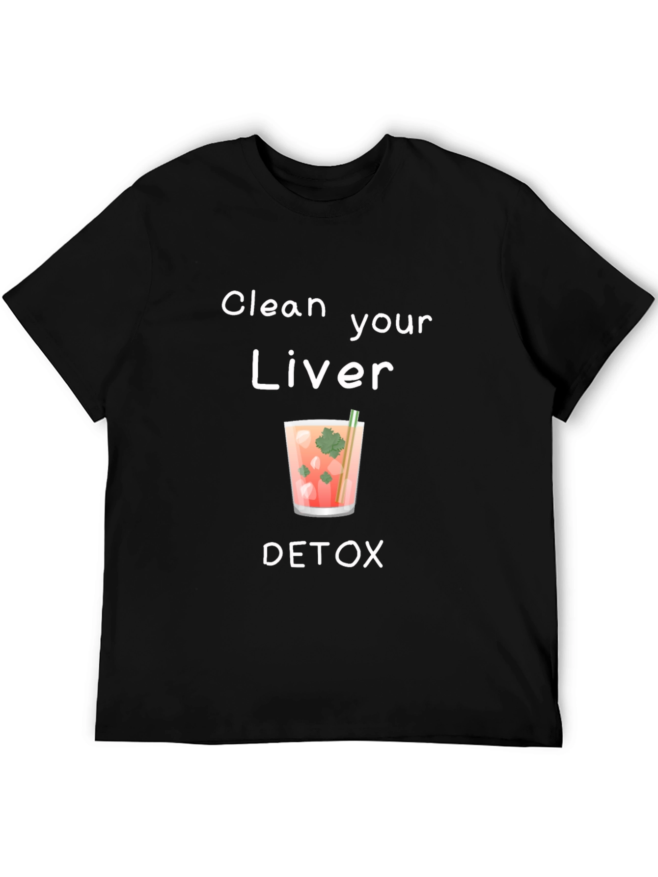 Clean Your Liver Detox T-Shirt - Healthy Living Tee