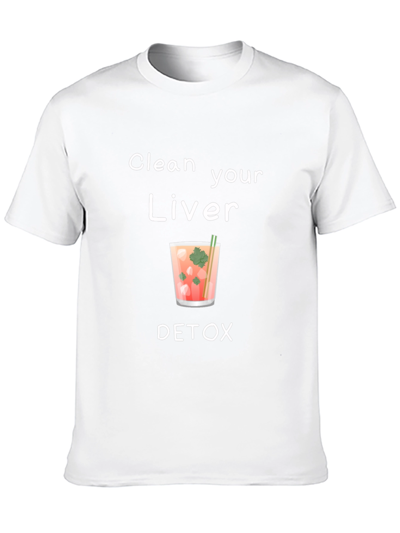 Clean Your Liver Detox T-Shirt - Healthy Living Tee