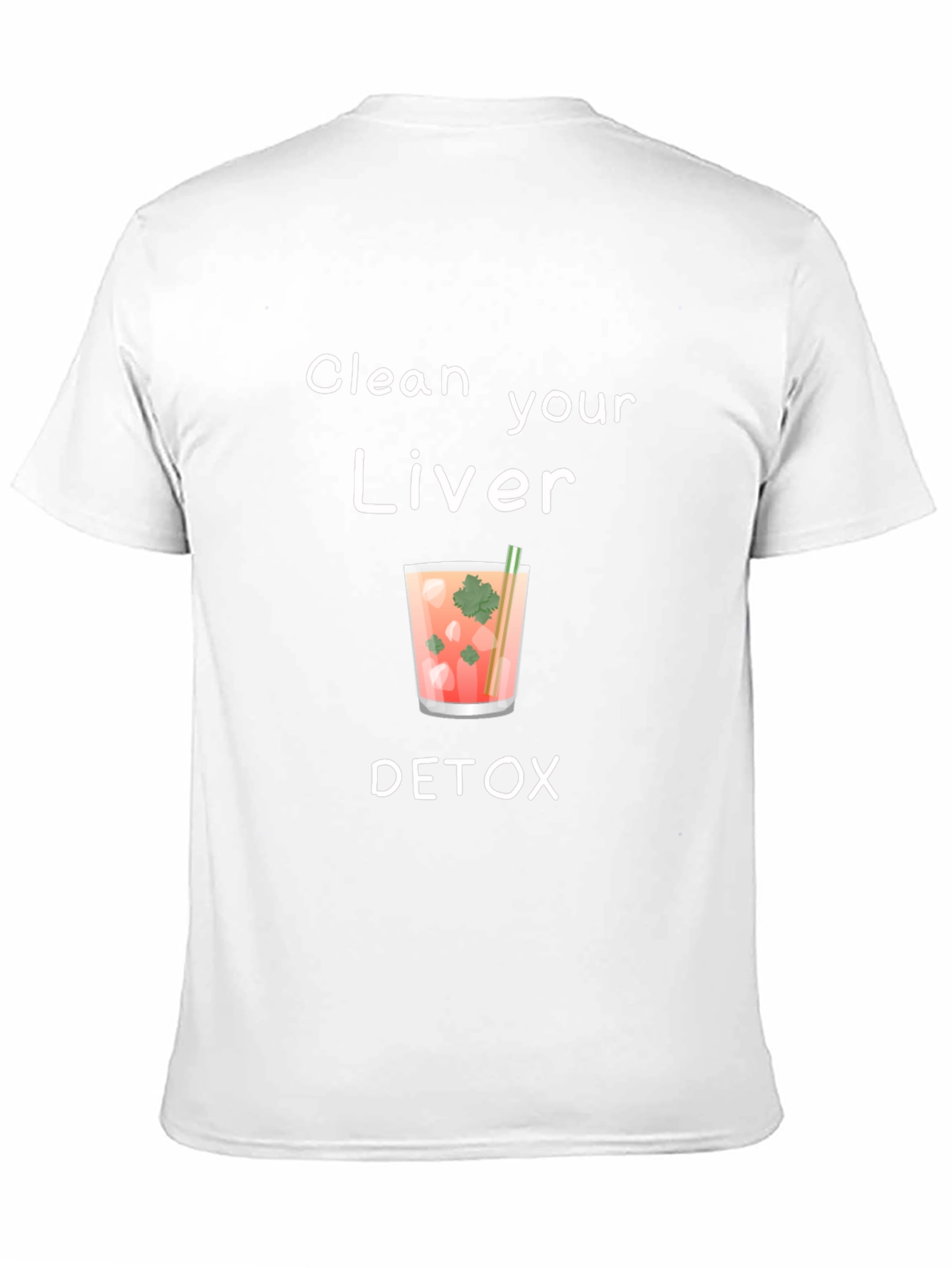 Clean Your Liver Detox T-Shirt - Healthy Living Tee