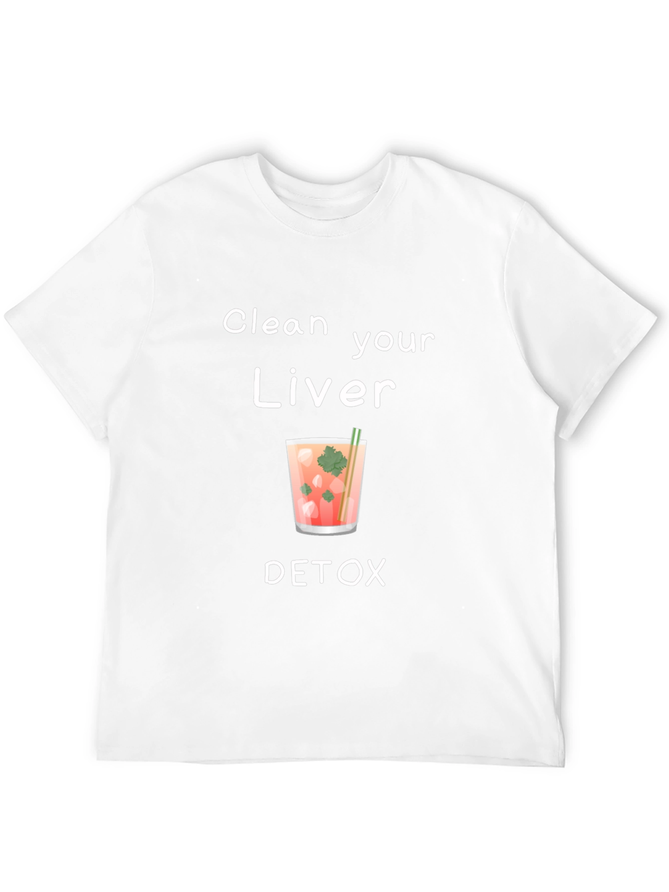 Clean Your Liver Detox T-Shirt - Healthy Living Tee