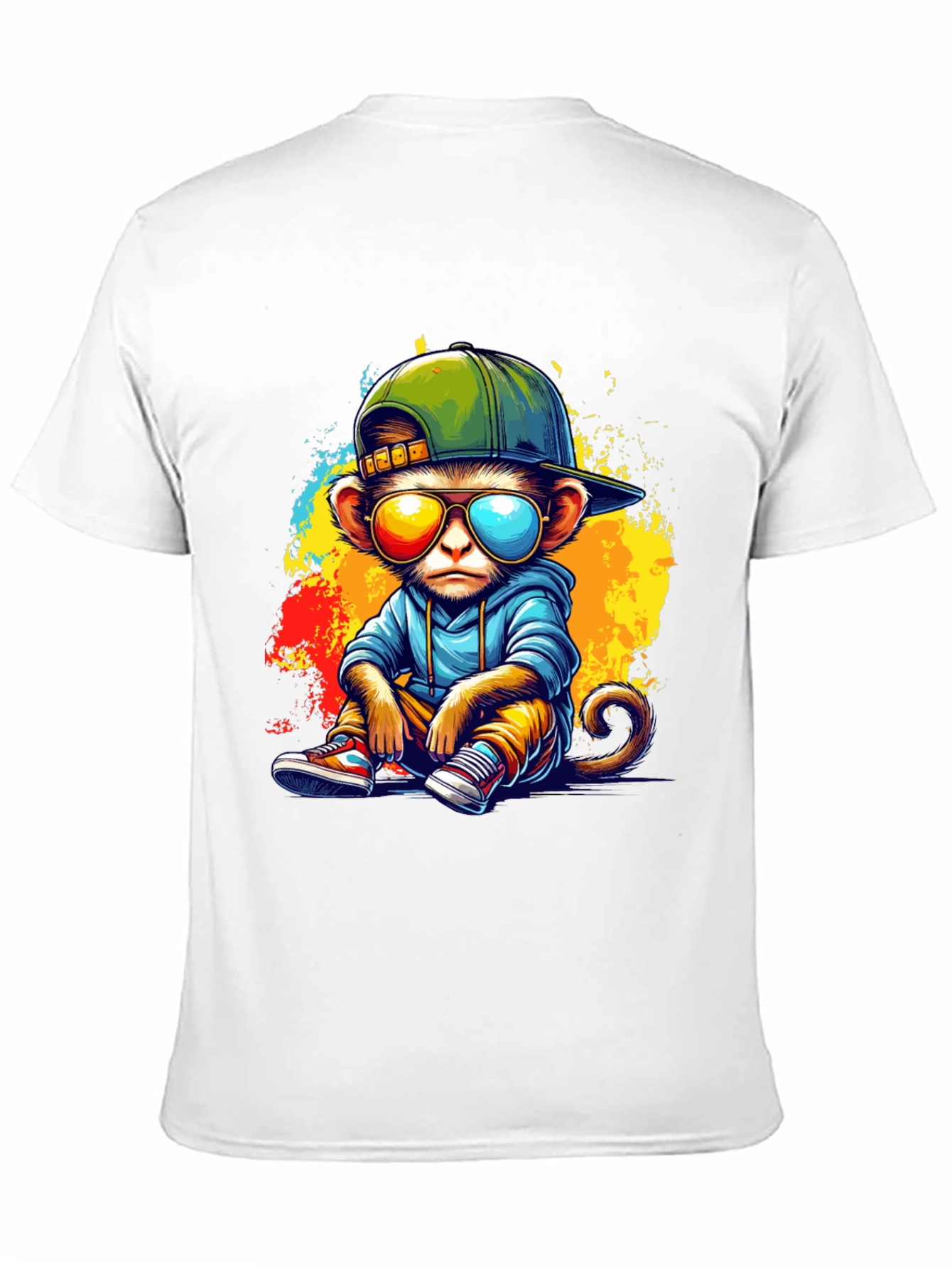 Cool Monkey Graphic Tee - Urban Style