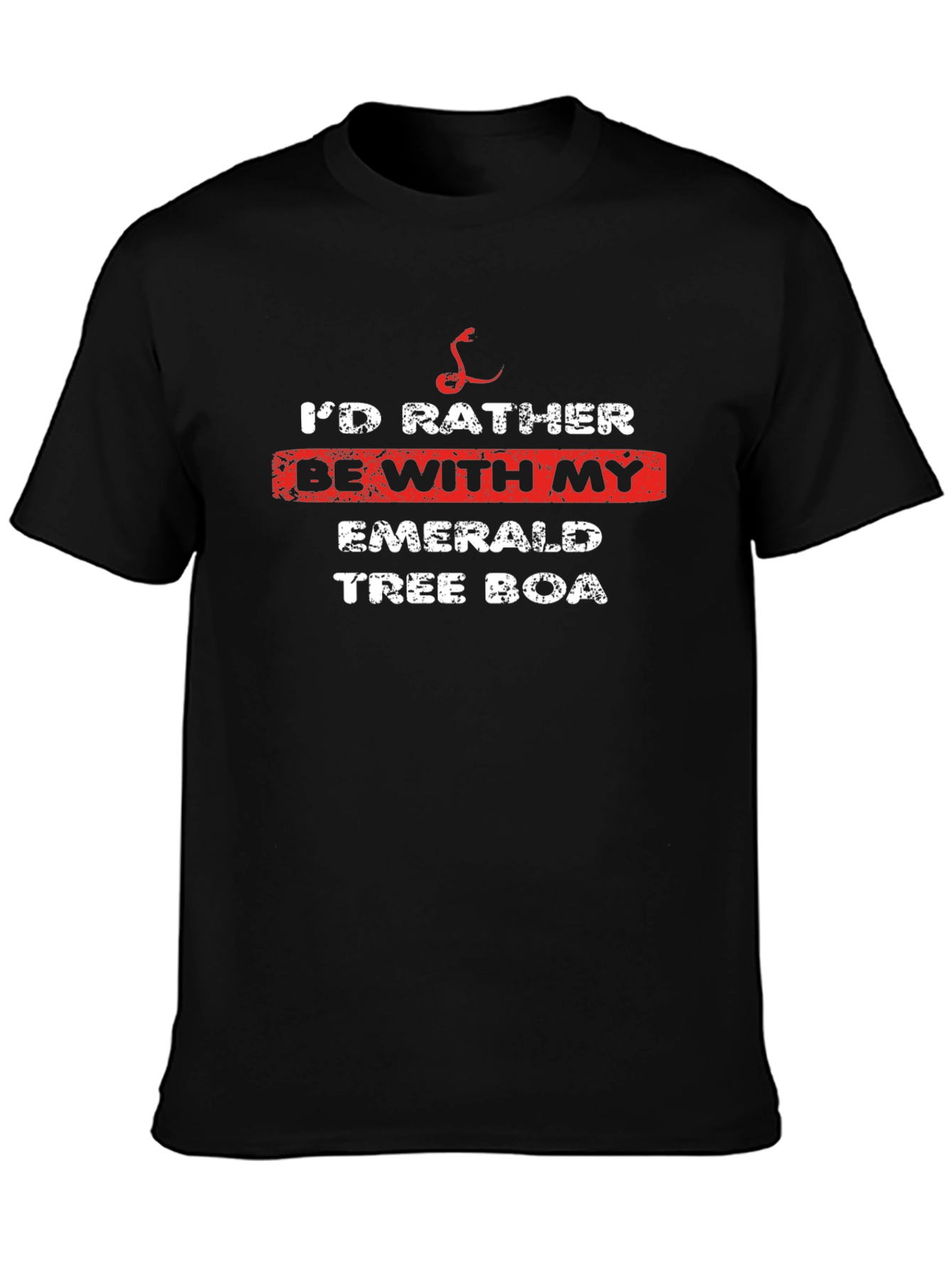 Emerald Tree Boa T-Shirt - Snake Lover Tee