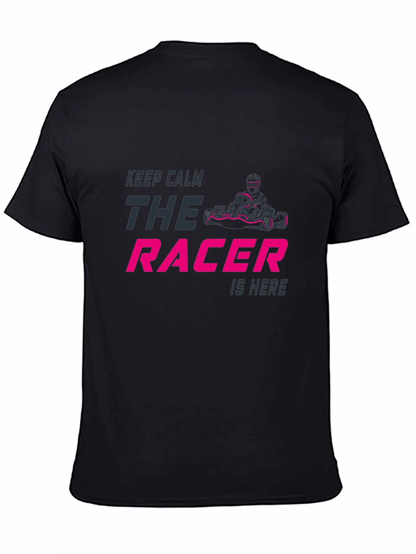 The Racer Graphic T-Shirt - Keep Calm Racing Tee