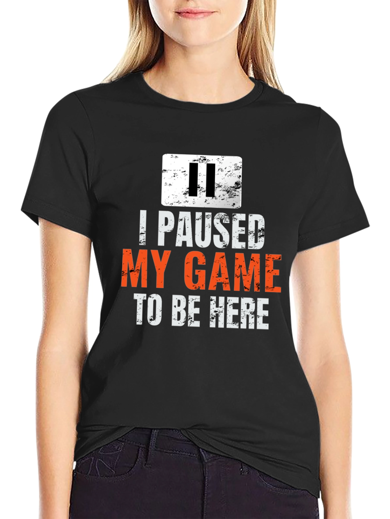 I Paused My Game to Be Here T-Shirt