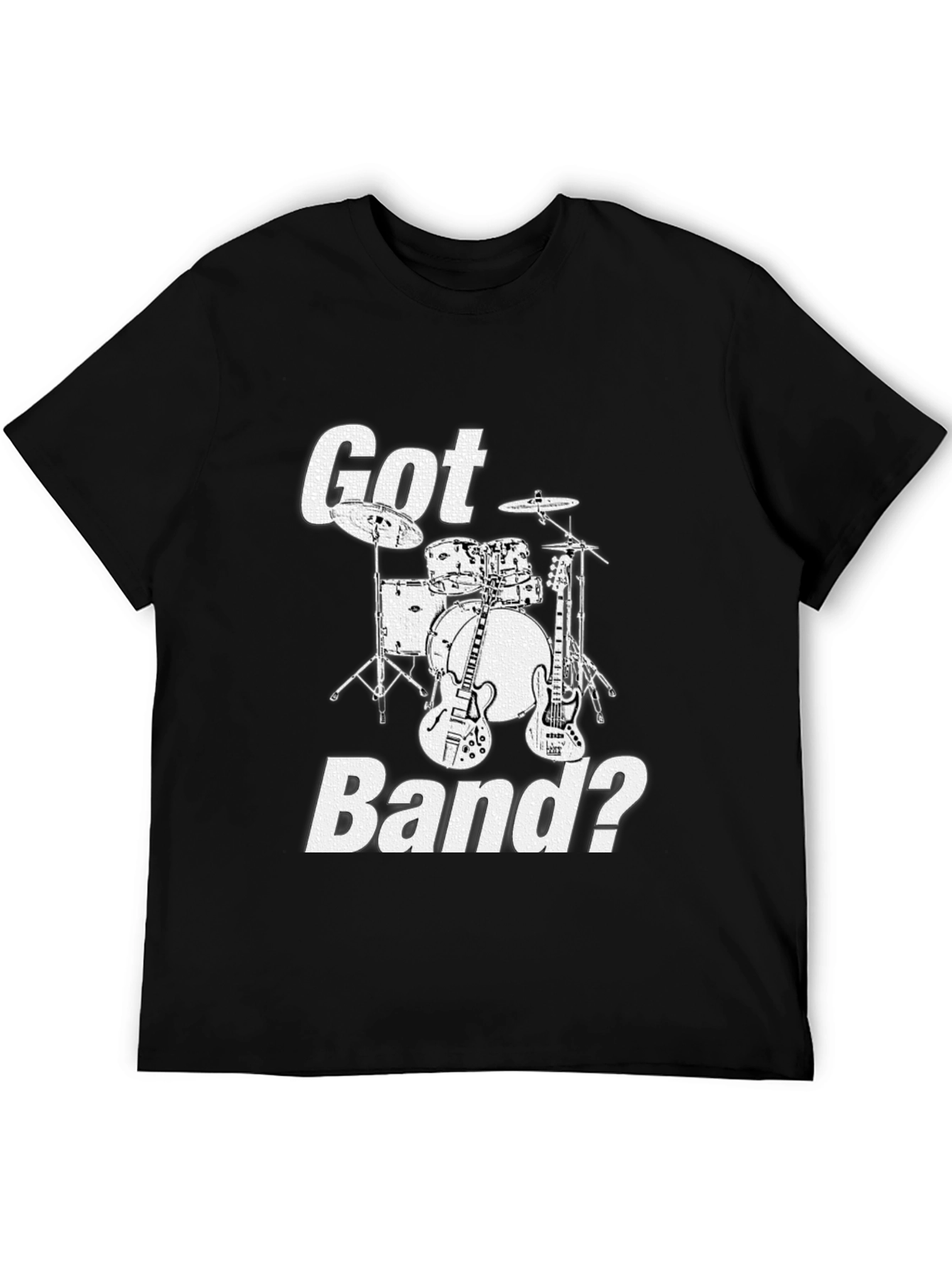 Got Band? Black Graphic T-Shirt - Musicians Tee
