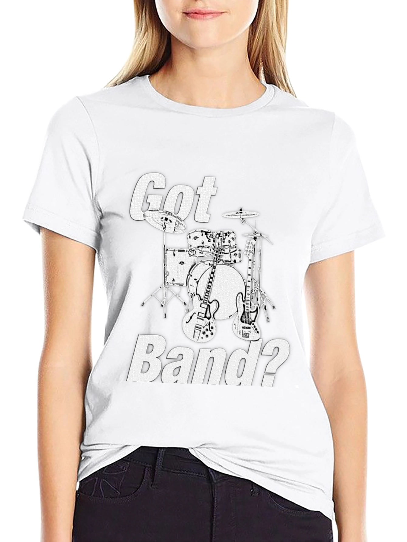 Got Band? Black Graphic T-Shirt - Musicians Tee