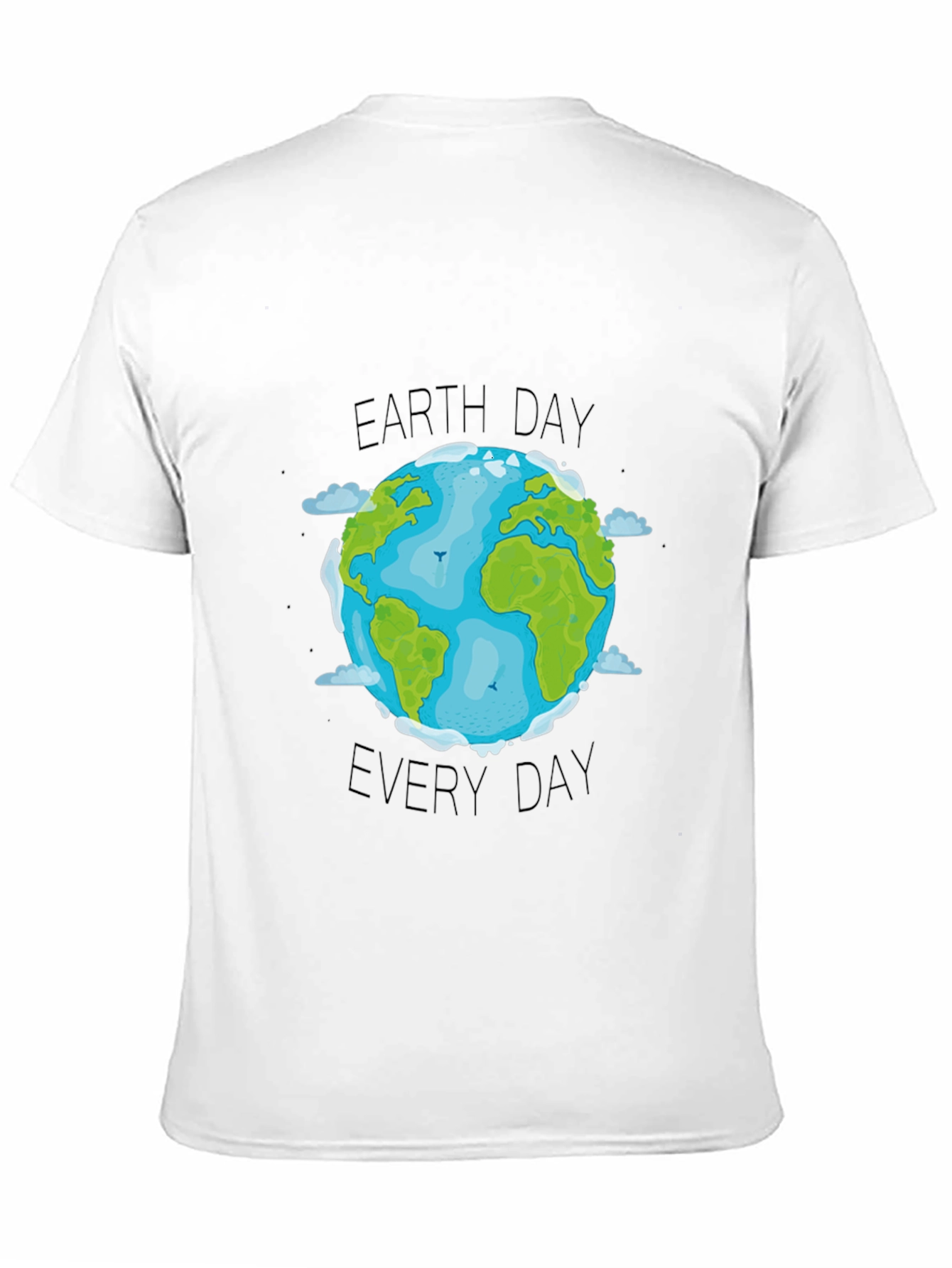 Earth Day Everyday T-Shirt - Black