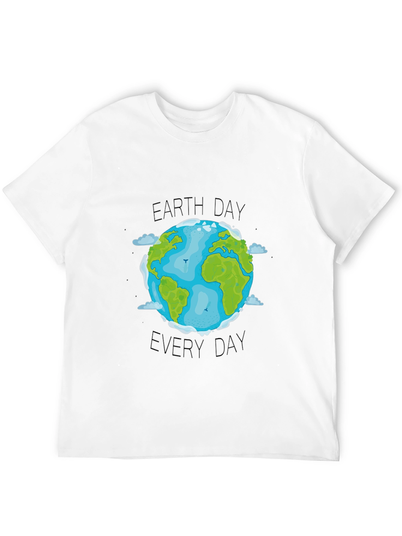 Earth Day Everyday T-Shirt - Black