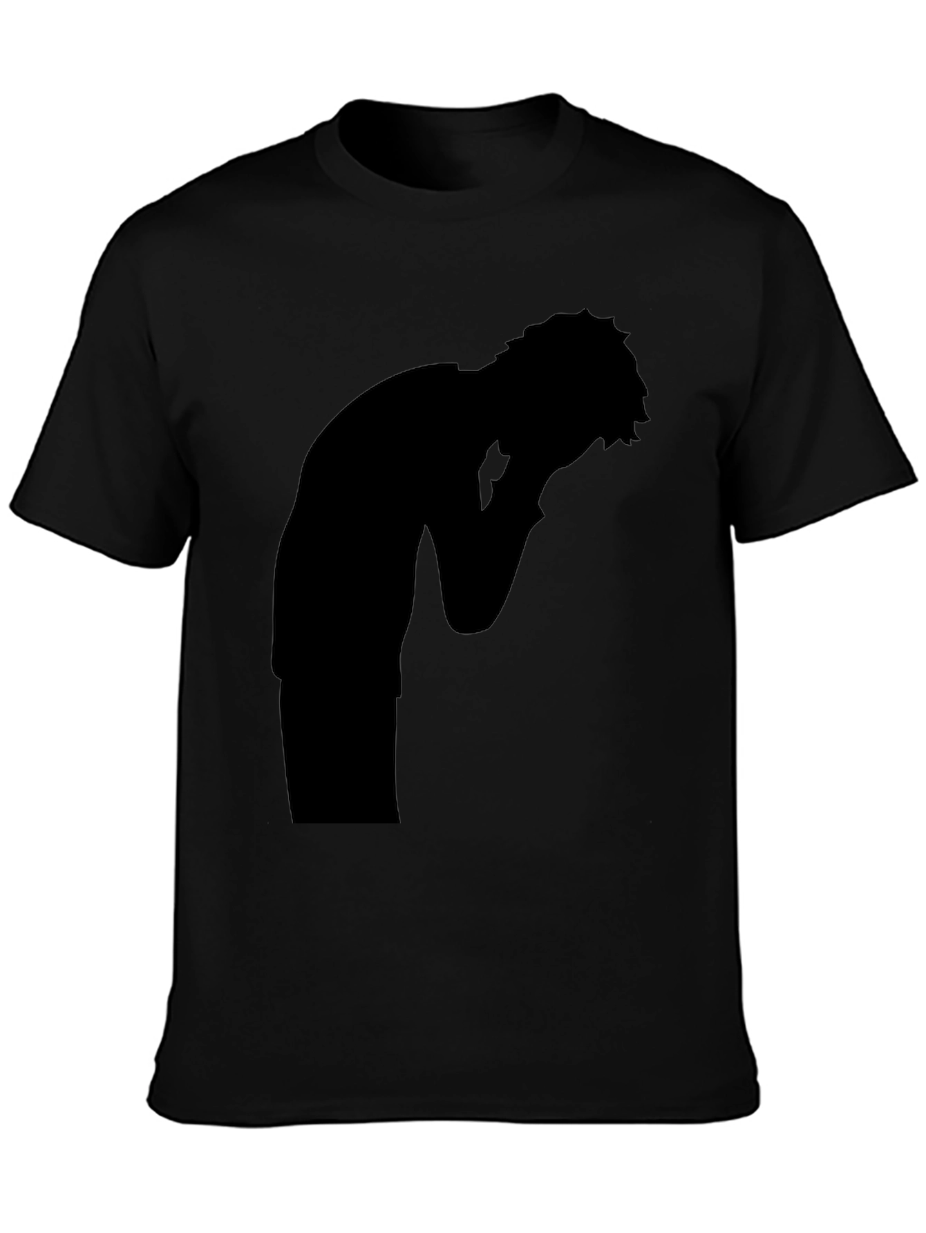 Silhouette Graphic Tee - Mens Black T-Shirt