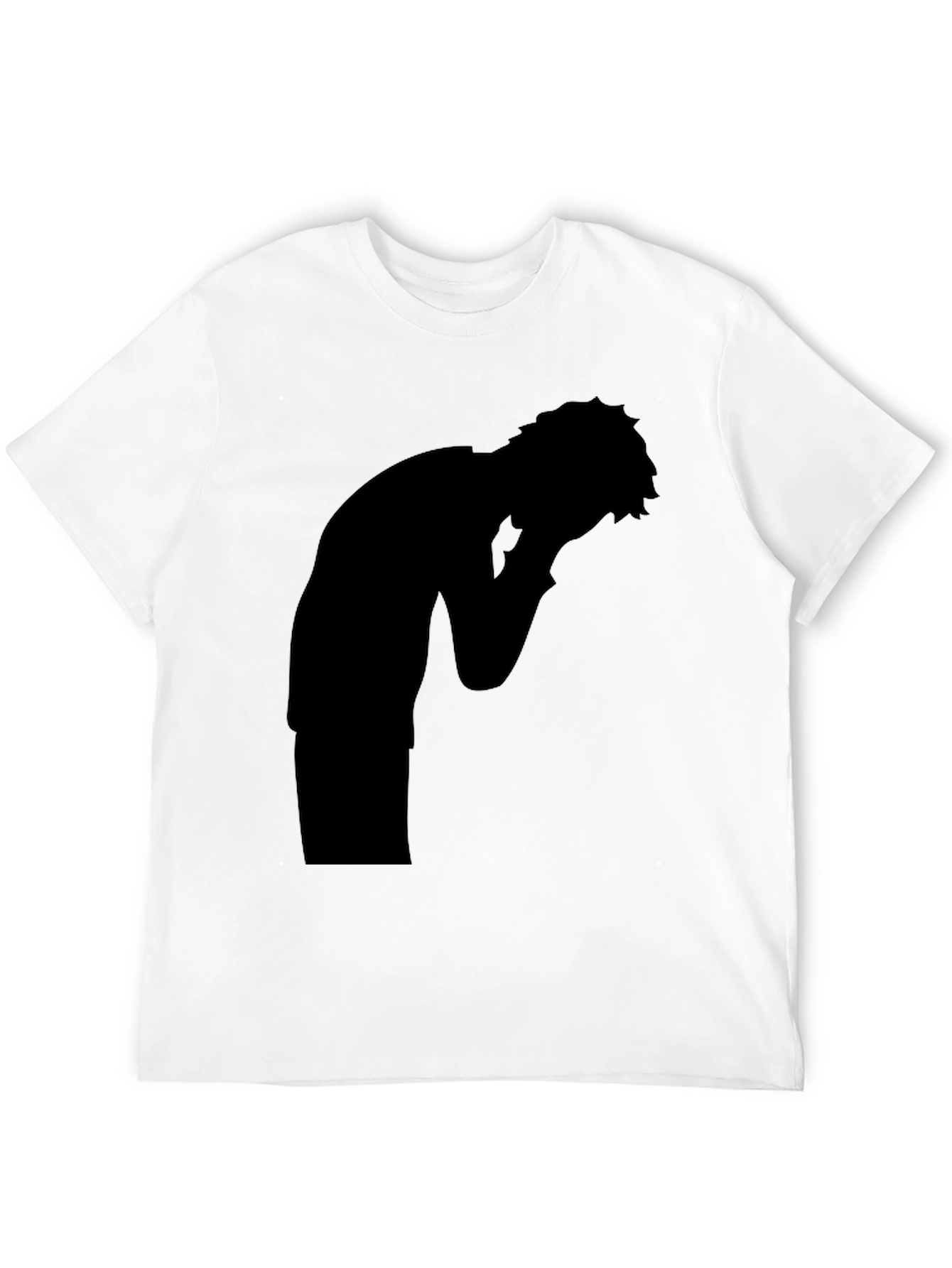 Silhouette Graphic Tee - Mens Black T-Shirt