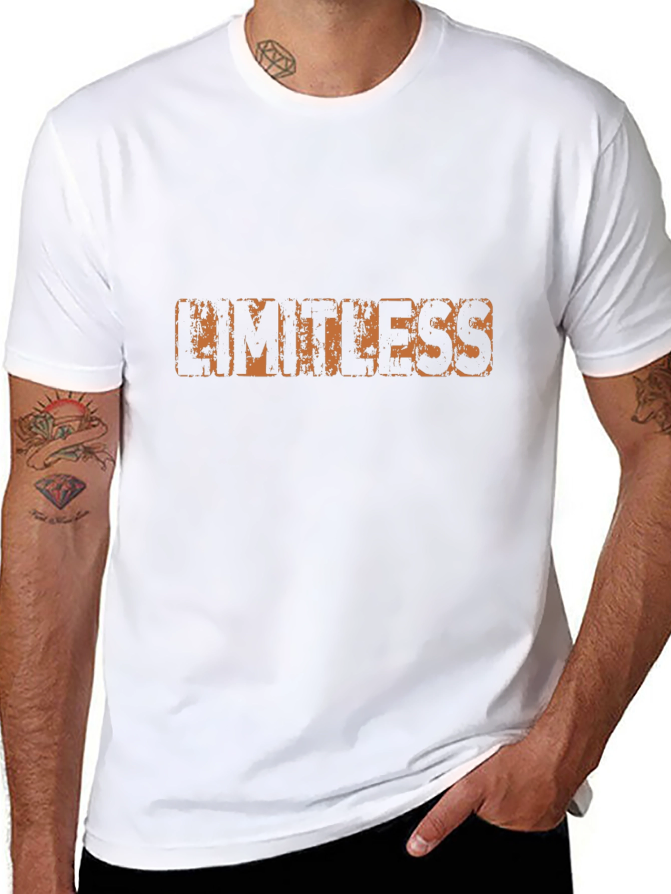 Limitless Graphic Black T-Shirt