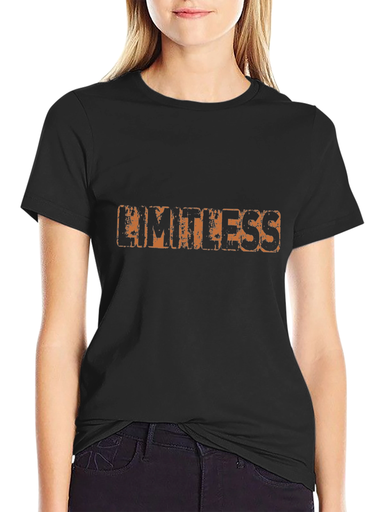 Limitless Graphic Black T-Shirt