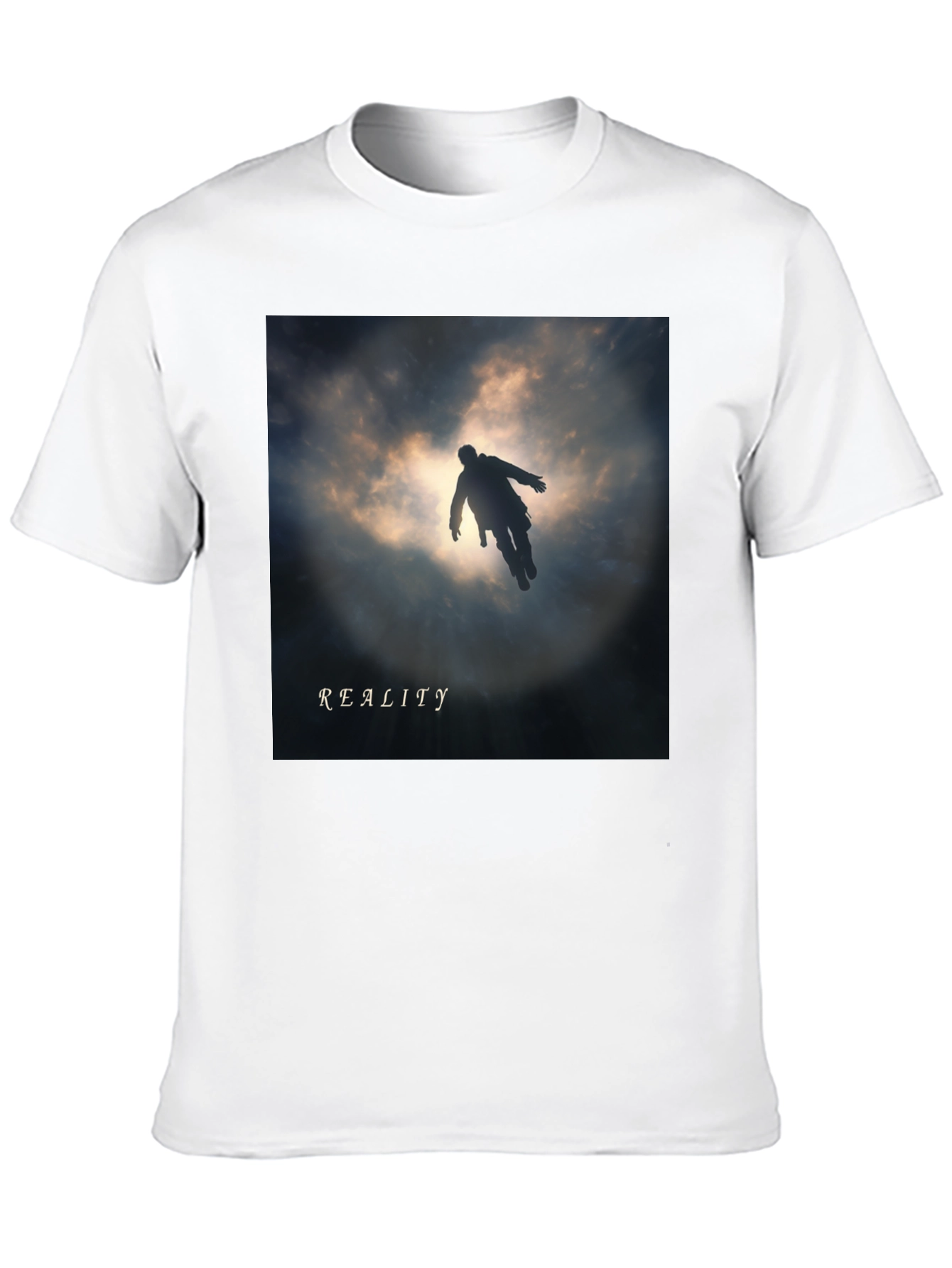 Reality Graphic Tee - Mens Black T-Shirt