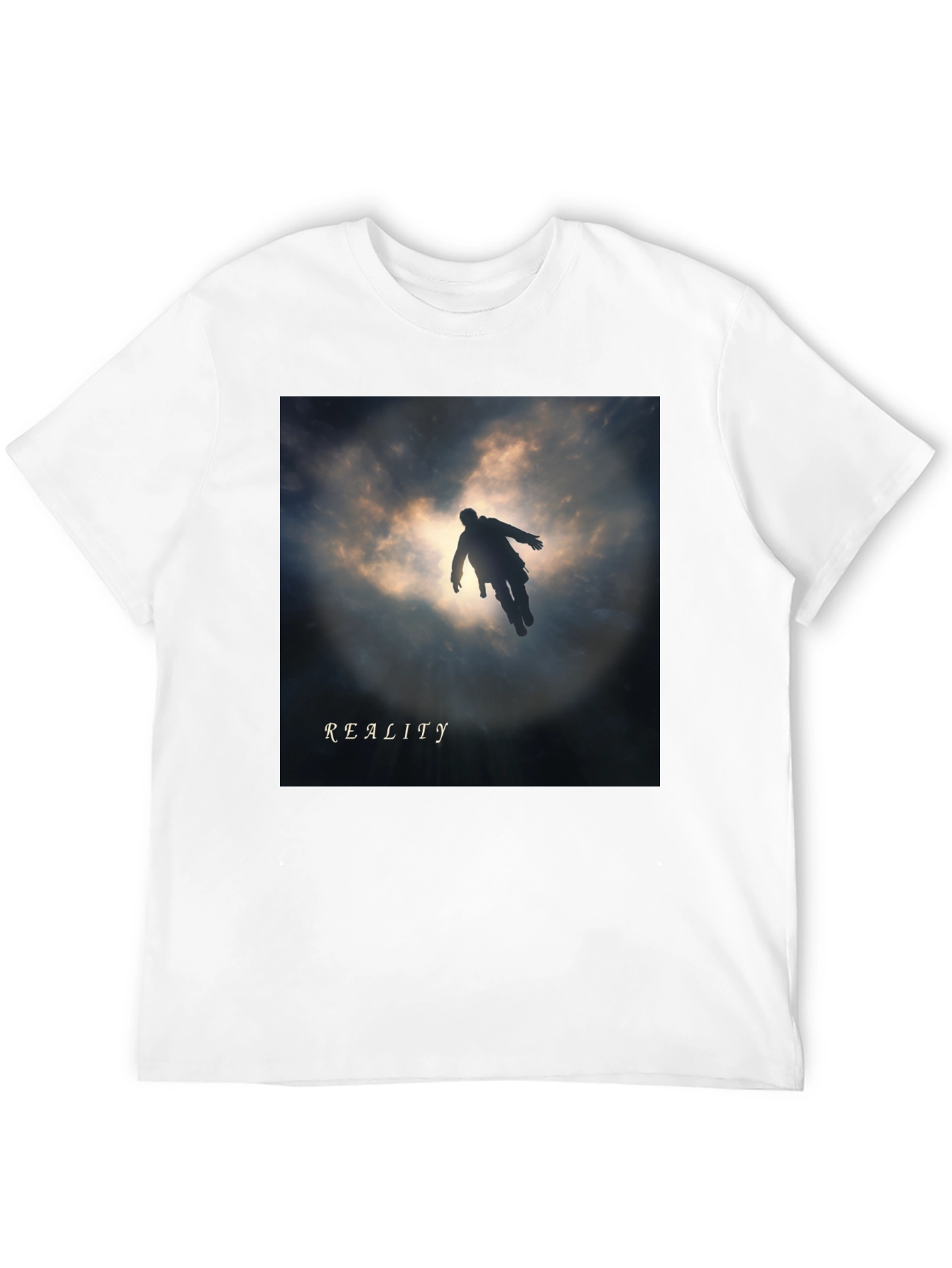 Reality Graphic Tee - Mens Black T-Shirt
