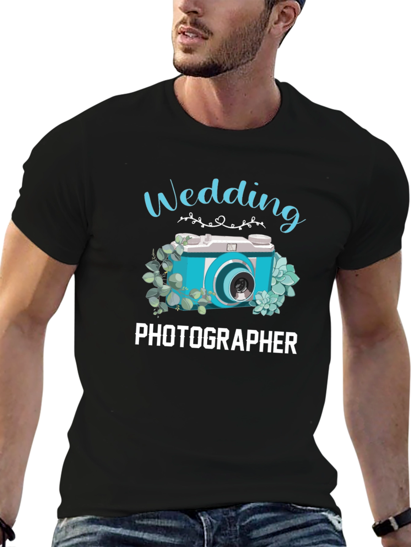 Wedding Photographer Graphic T-Shirt