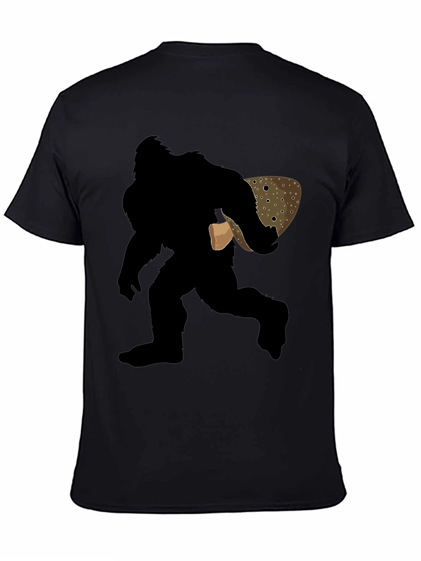 Bigfoot Trout Graphic T-Shirt - Novelty Tee