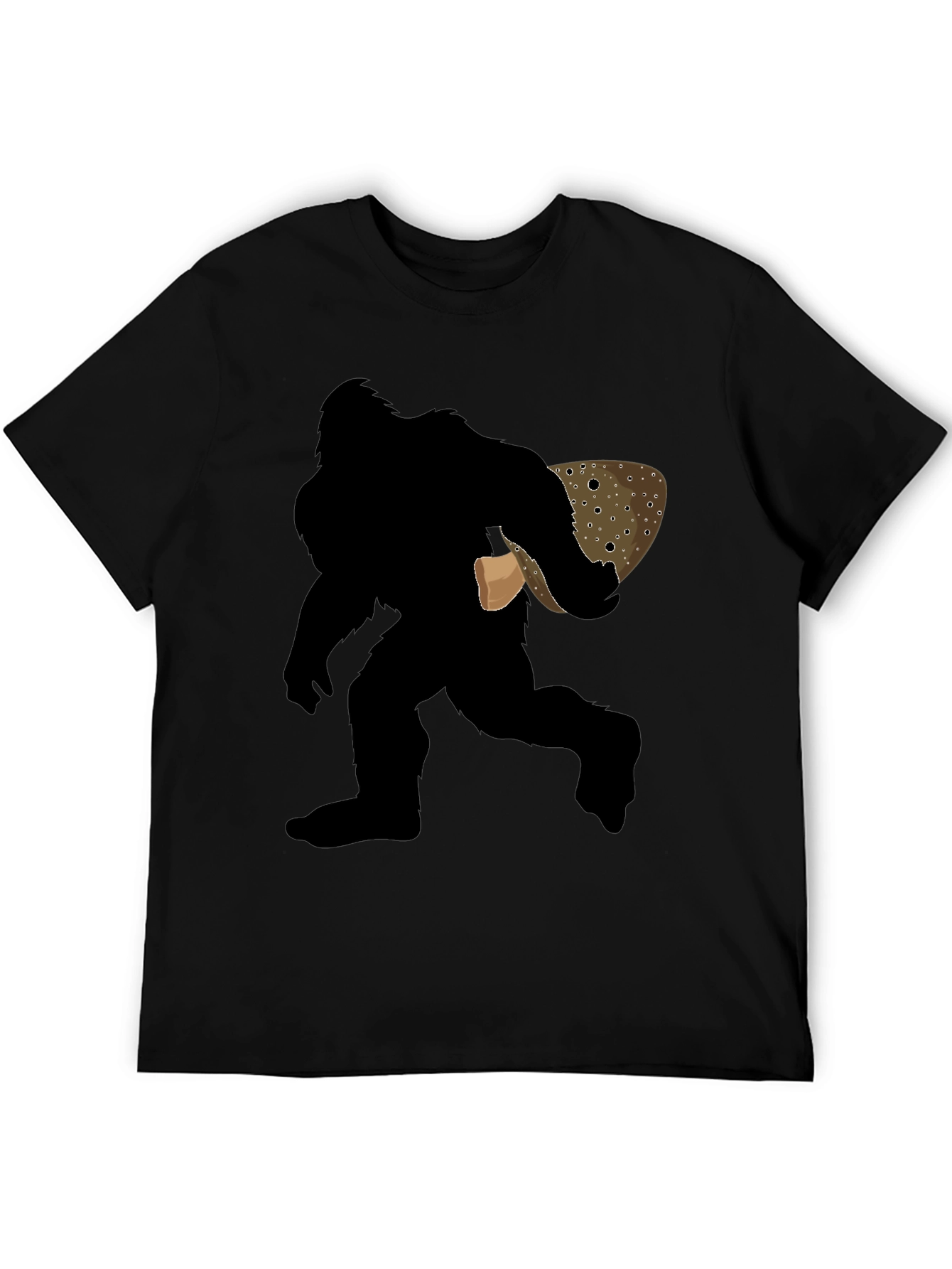 Bigfoot Trout Graphic T-Shirt - Novelty Tee