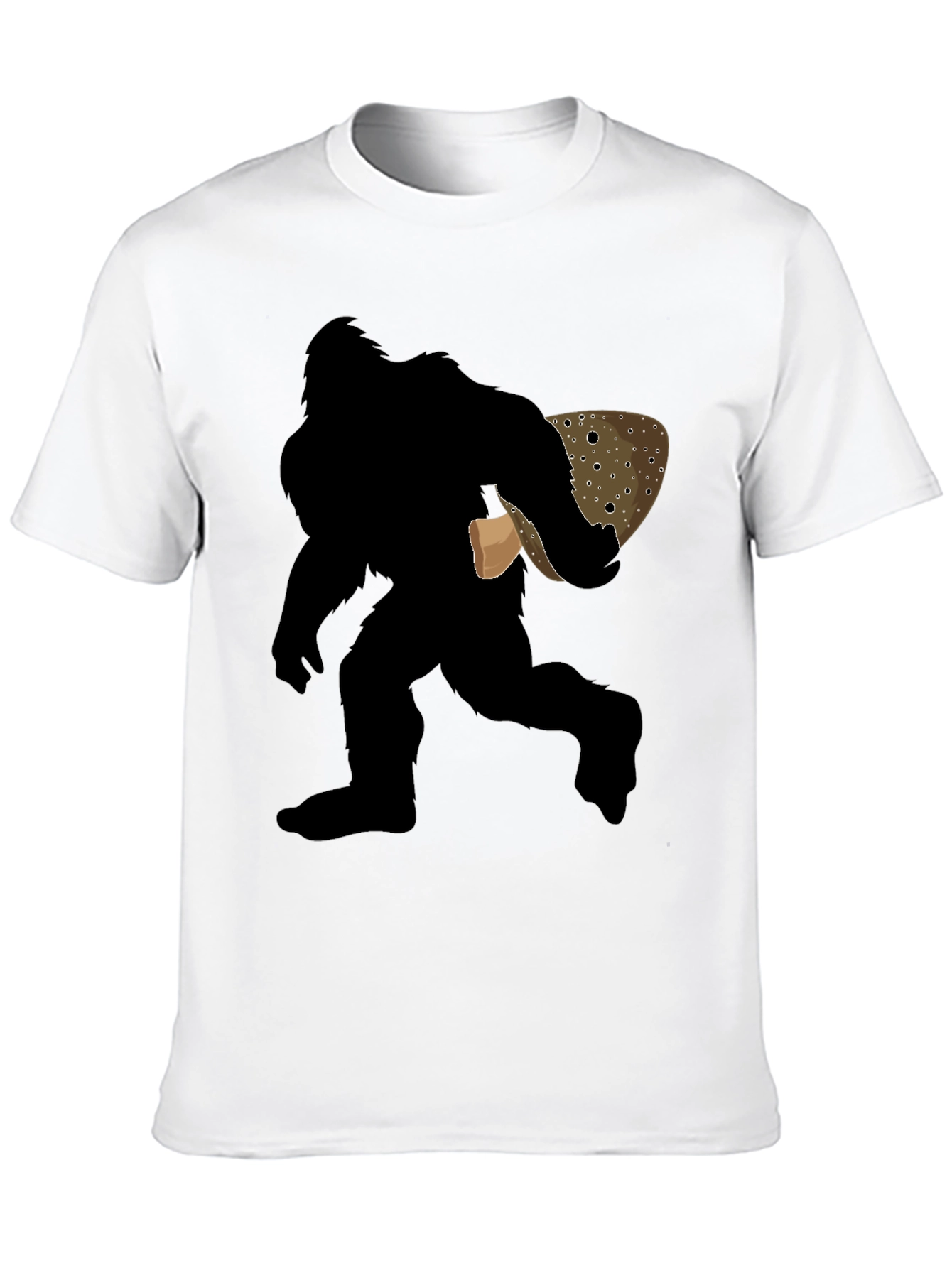 Bigfoot Trout Graphic T-Shirt - Novelty Tee