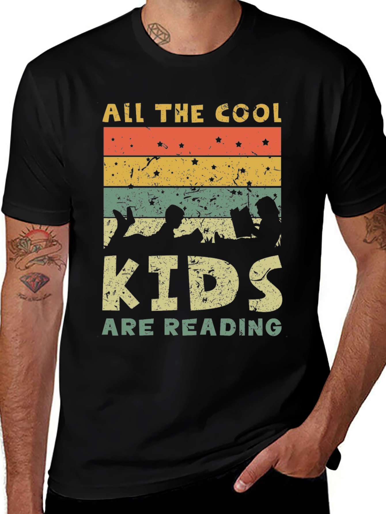 Cool Kids Reading T-Shirt