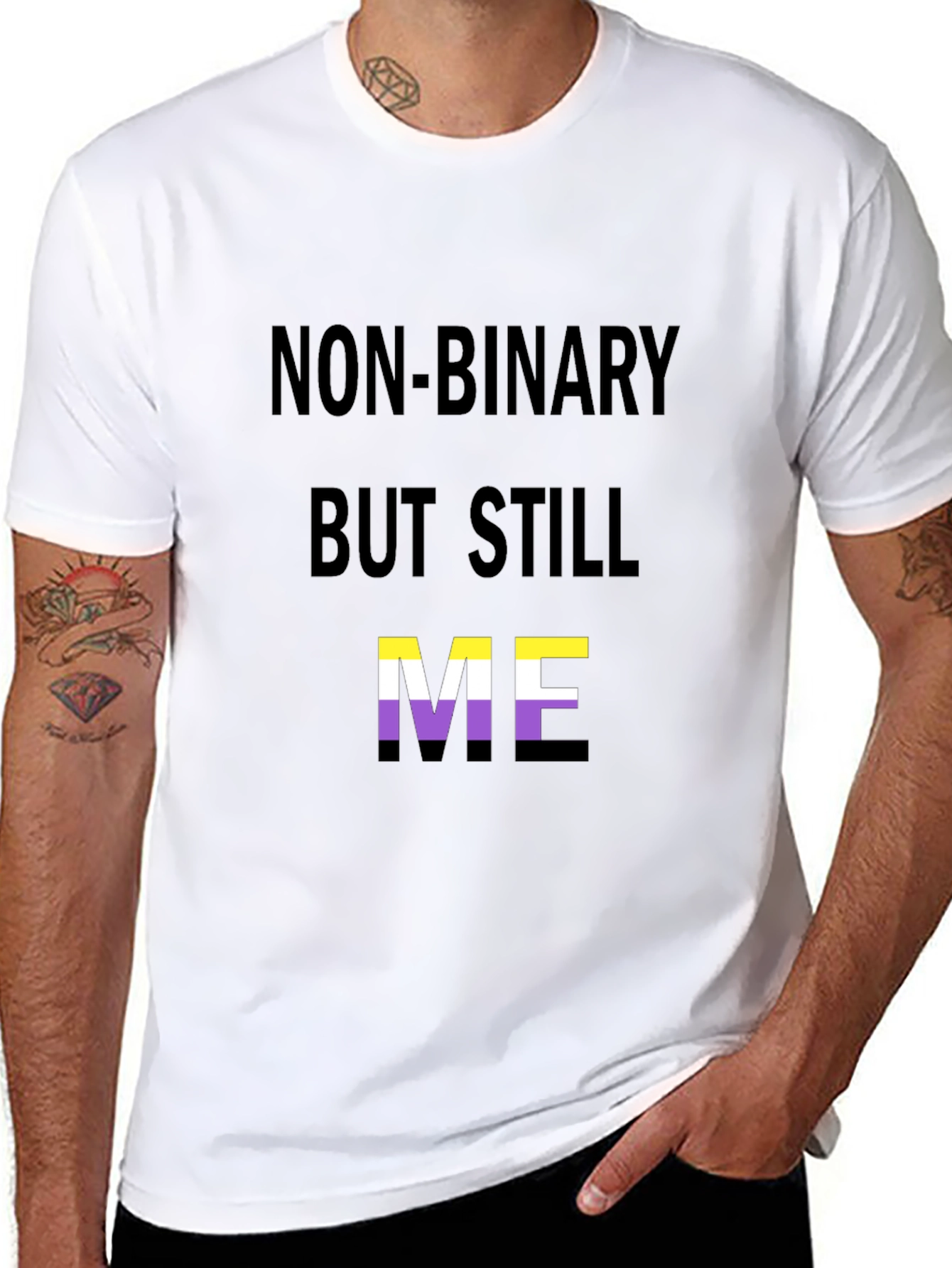 Non-Binary But Still Me T-Shirt