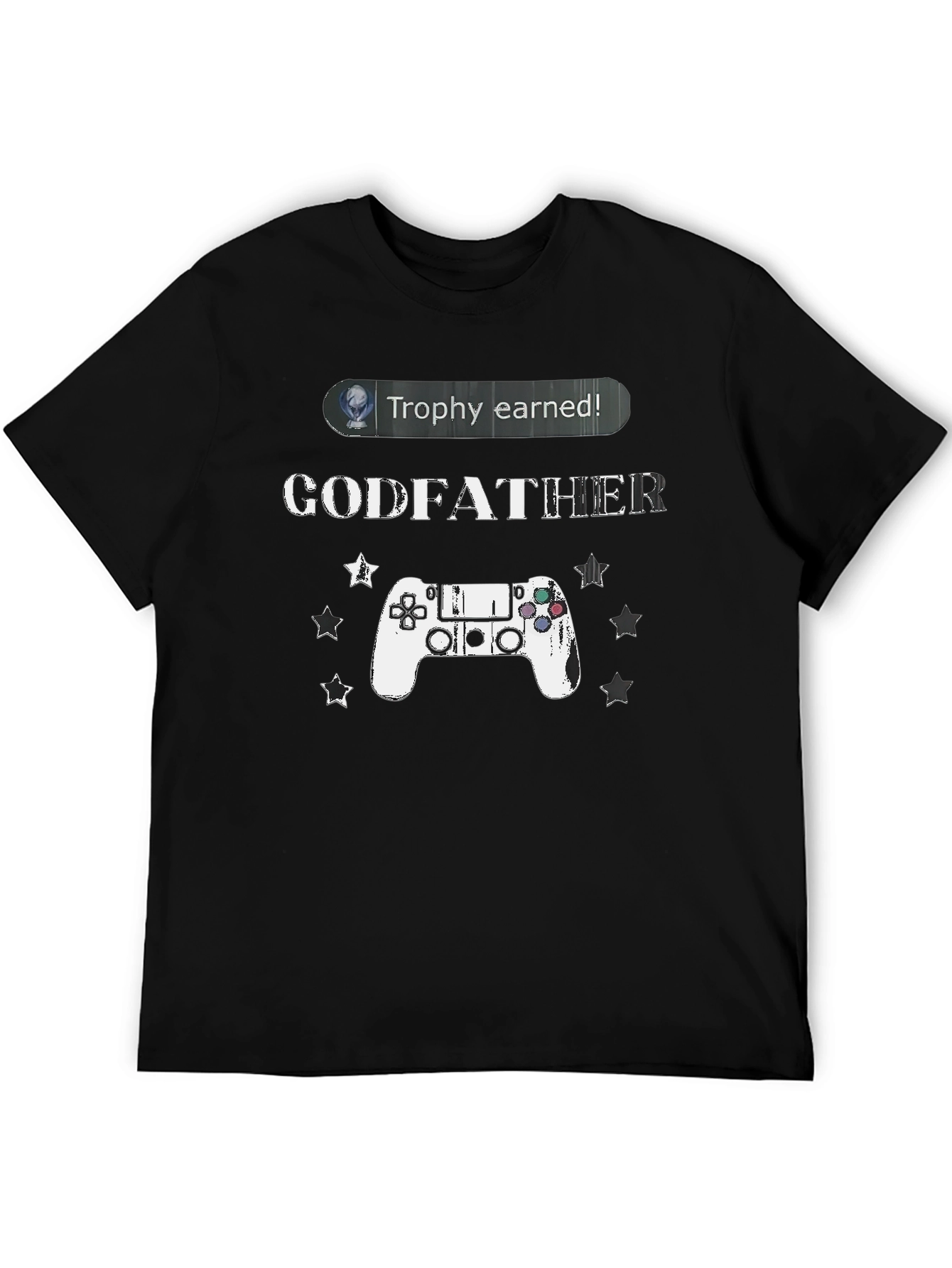 Gamer Godfather Trophy Earned T-Shirt