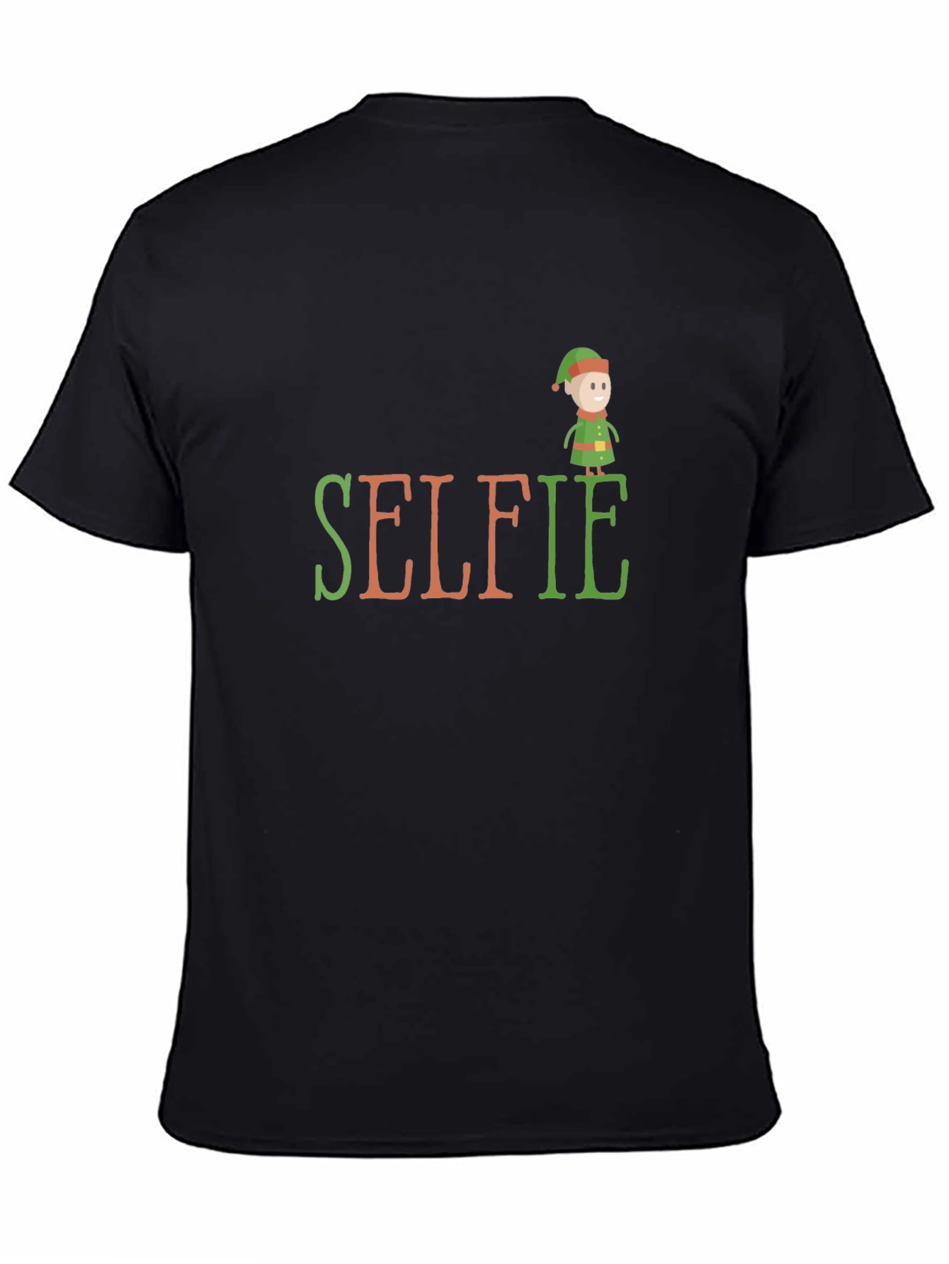 Selfie Elfie Holiday T-Shirt - Festive Christmas Apparel