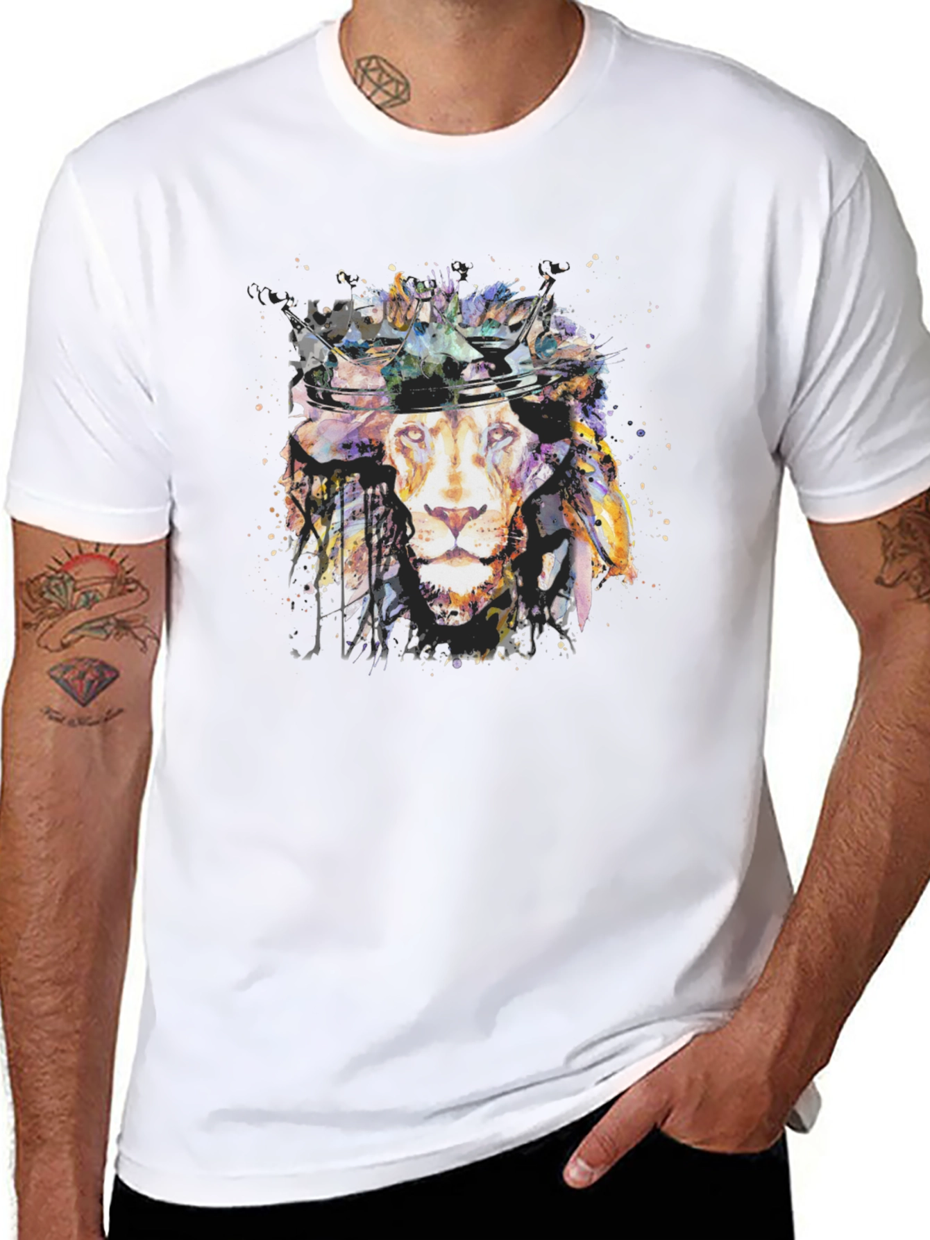 Lion King Crown Graphic T-Shirt