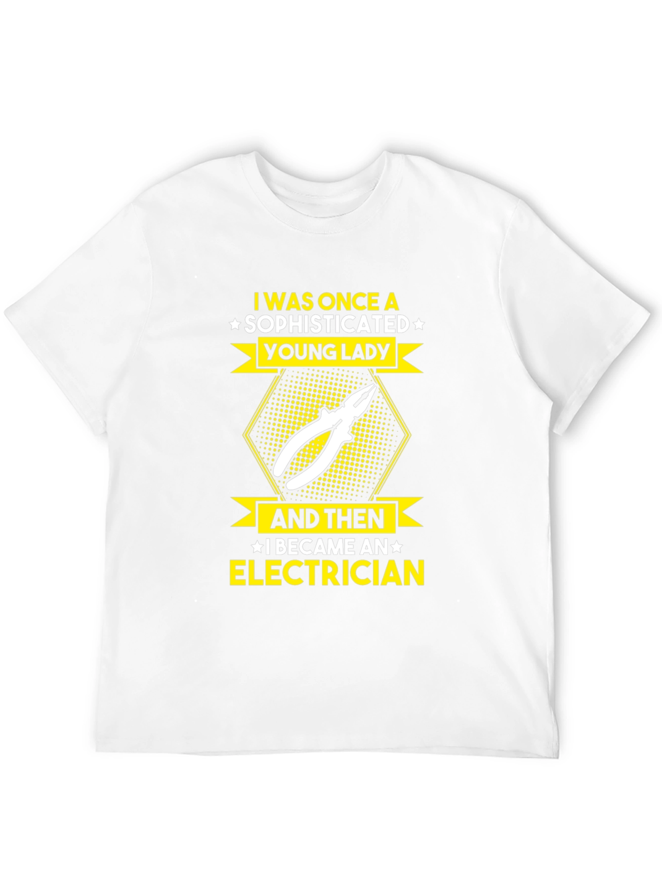 Electrician T-Shirt: Sophisticated Lady Design