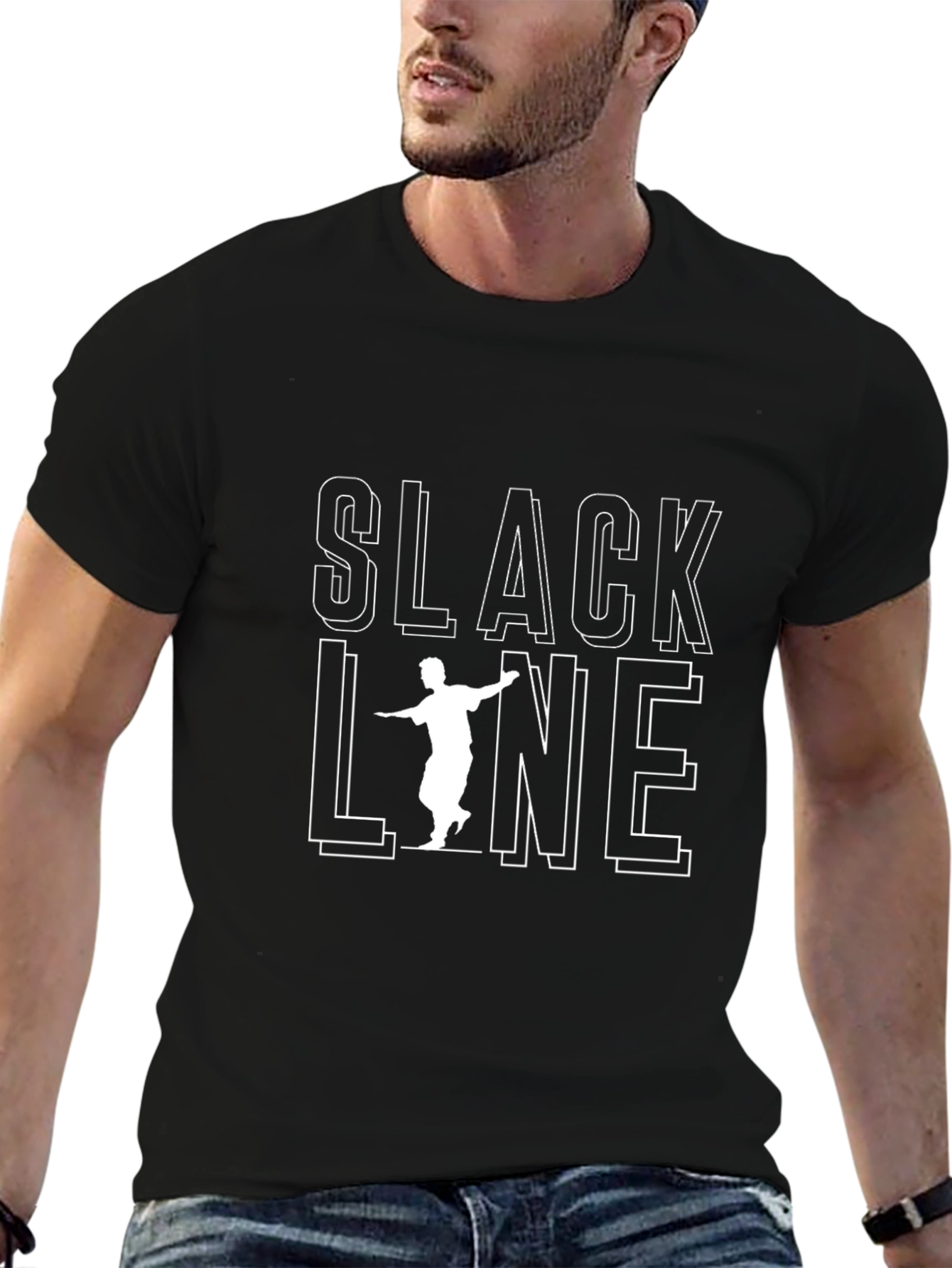 Slackline Graphic T-Shirt - Black