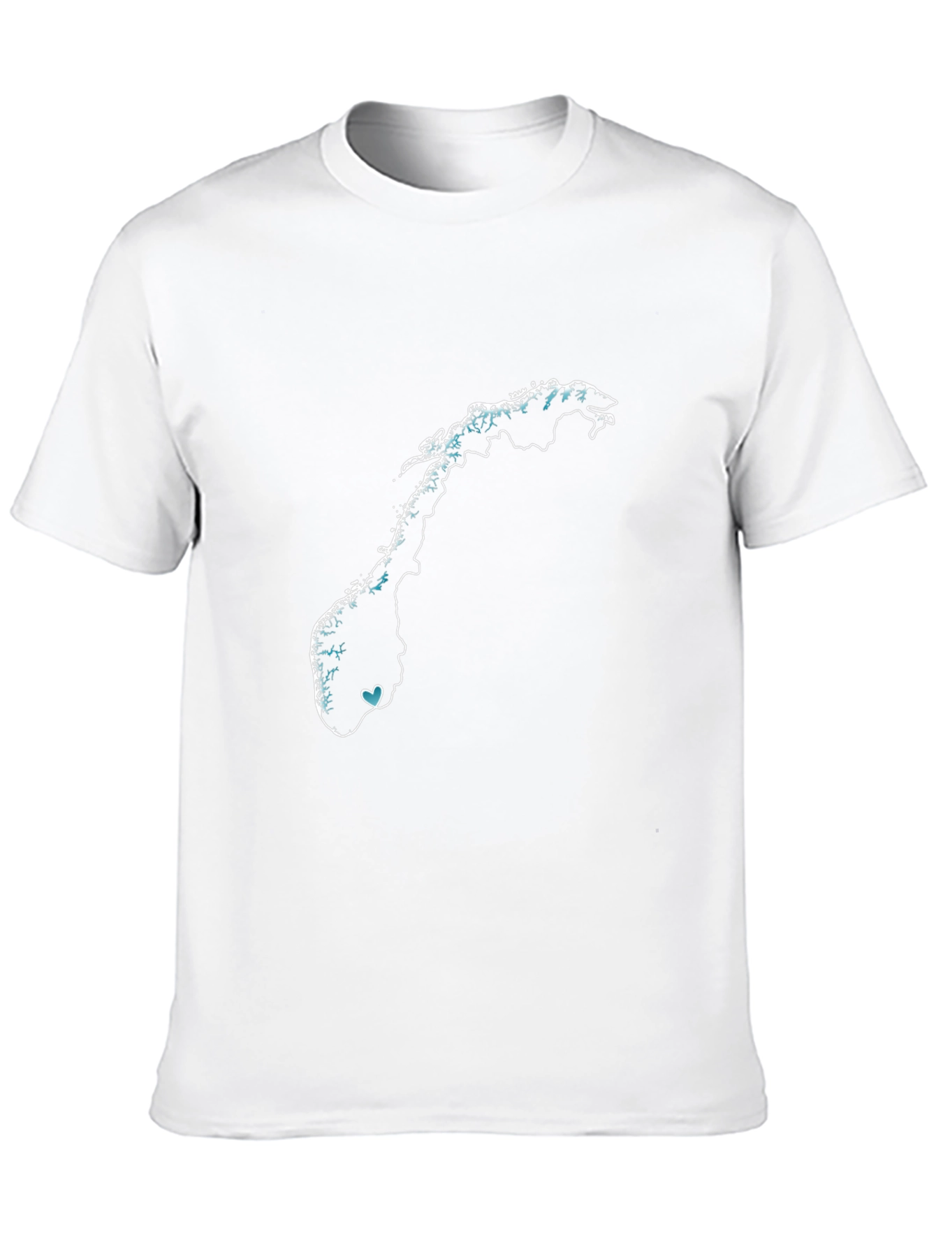 Norway Outline T-Shirt
