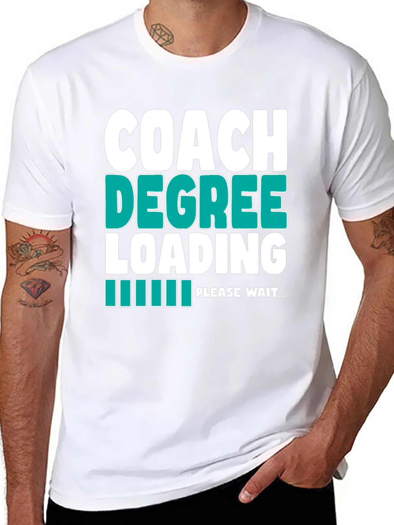Coach Degree Loading T-Shirt - Funny Graduation Tee